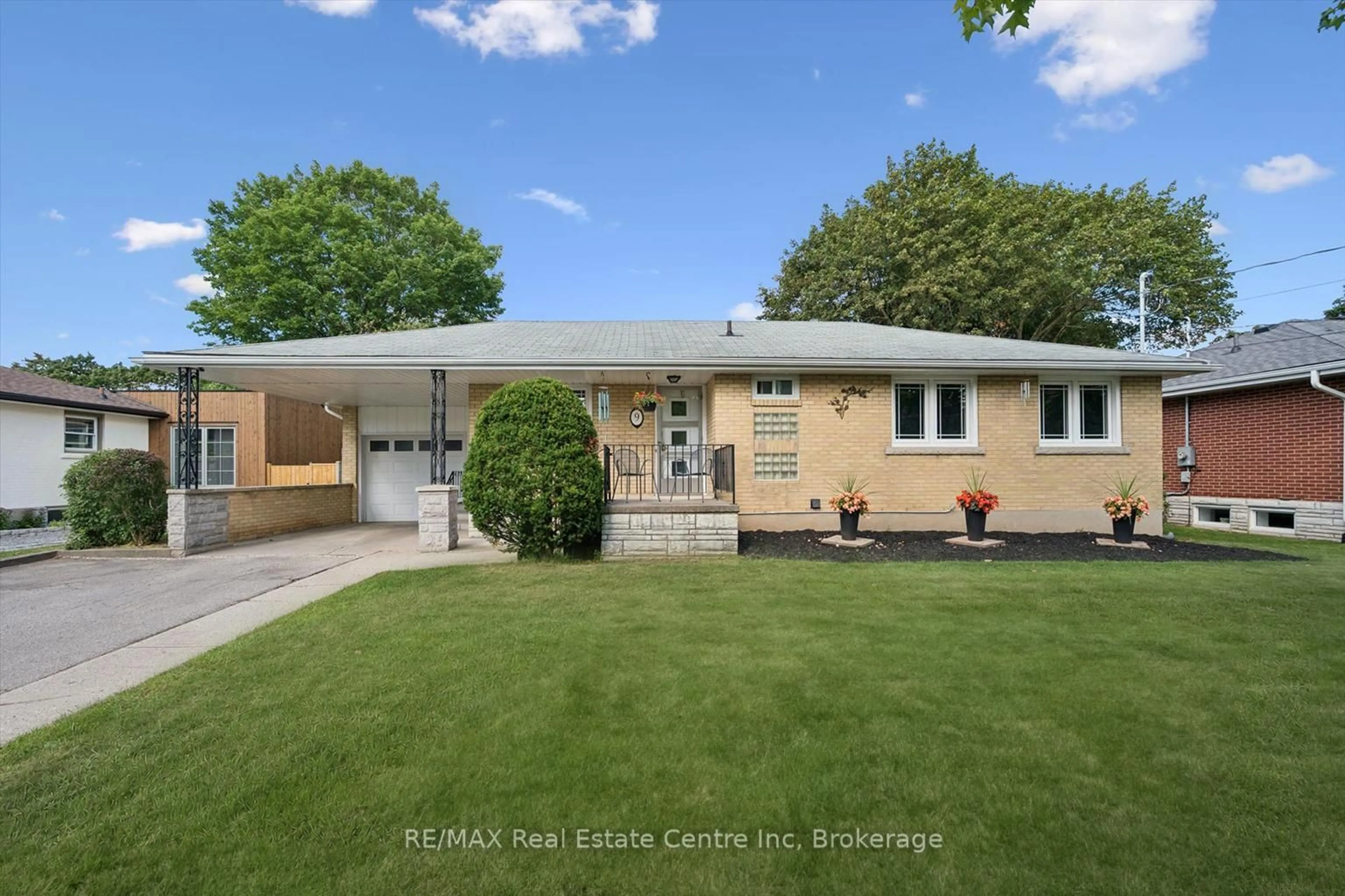 Home with vinyl exterior material, street for 9 Hamel Ave, Guelph Ontario N1H 5L9