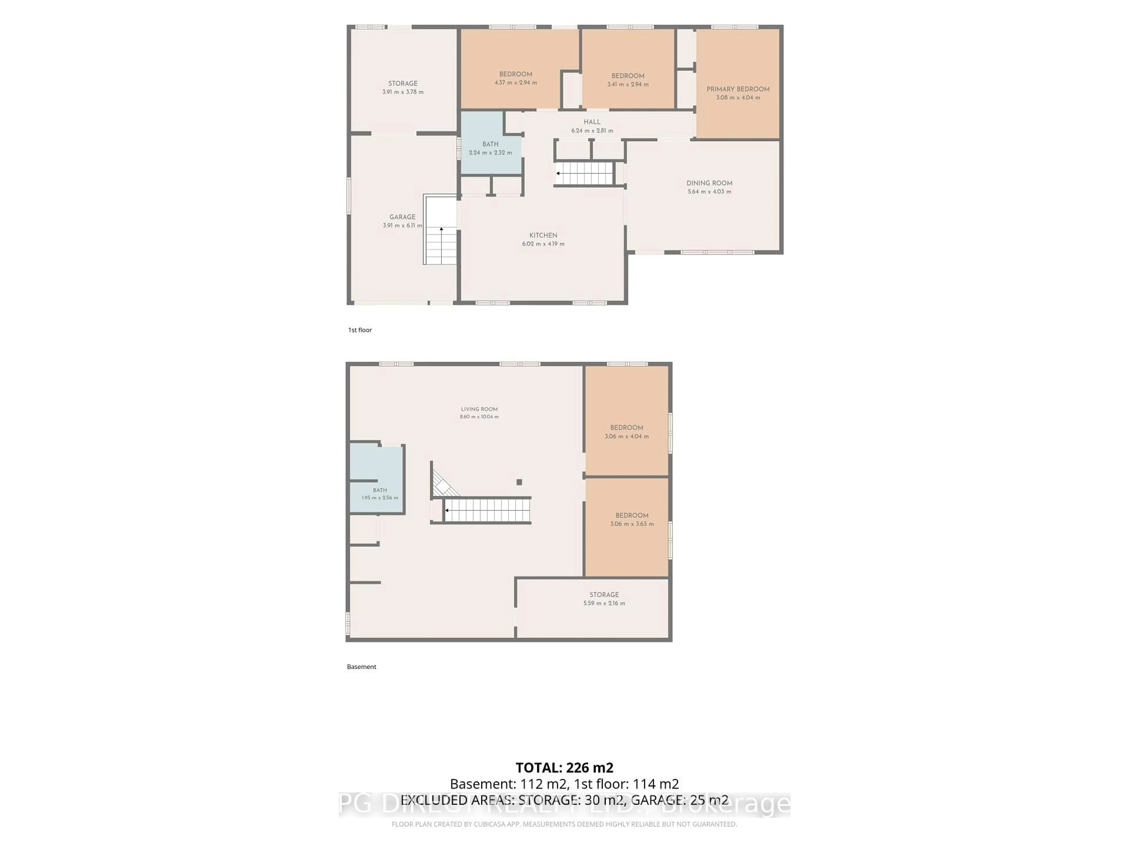 Floor plan for 221 Russell St, West Nipissing Ontario P2B 1X7