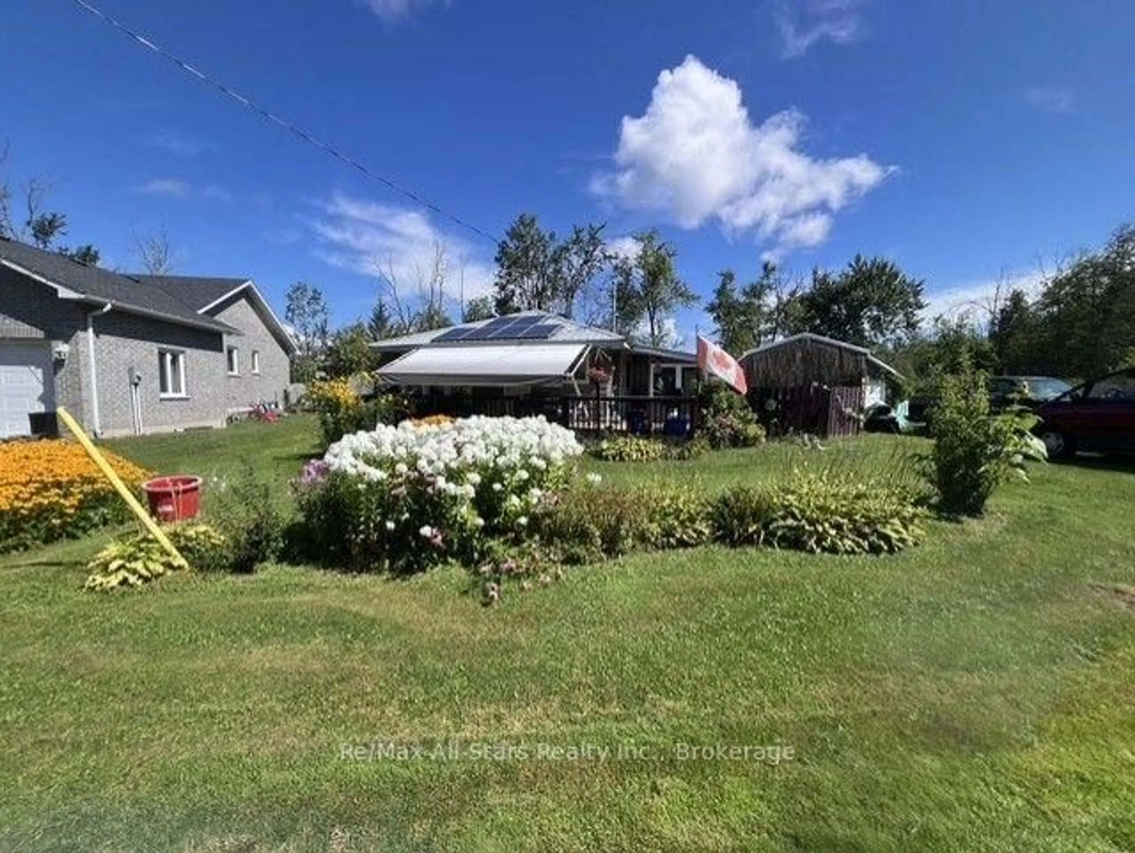 A pic from outside/outdoor area/front of a property/back of a property/a pic from drone, water/lake/river/ocean view for 2 Alexander Ave, Kawartha Lakes Ontario K0M 1L0