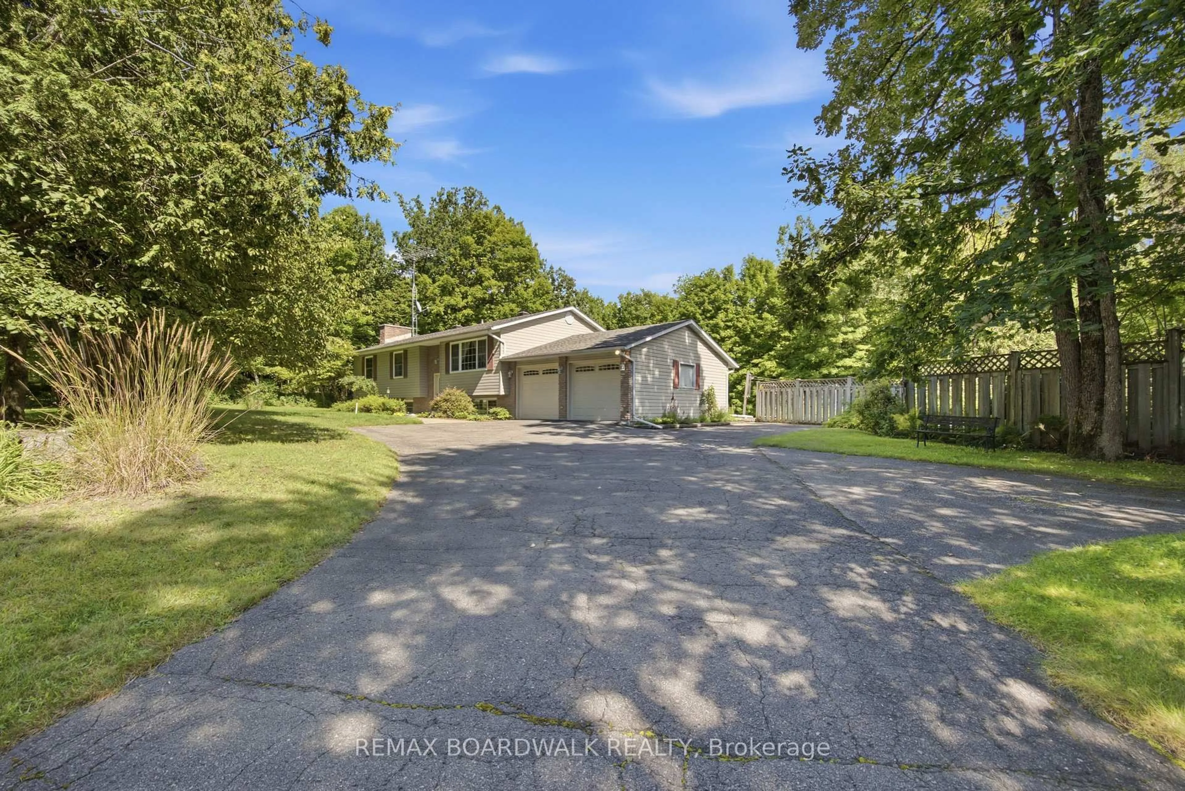 A pic from outside/outdoor area/front of a property/back of a property/a pic from drone, water/lake/river/ocean view for 3187 Mcdonald's Corner Rd, Lanark Ontario K0G 1K0