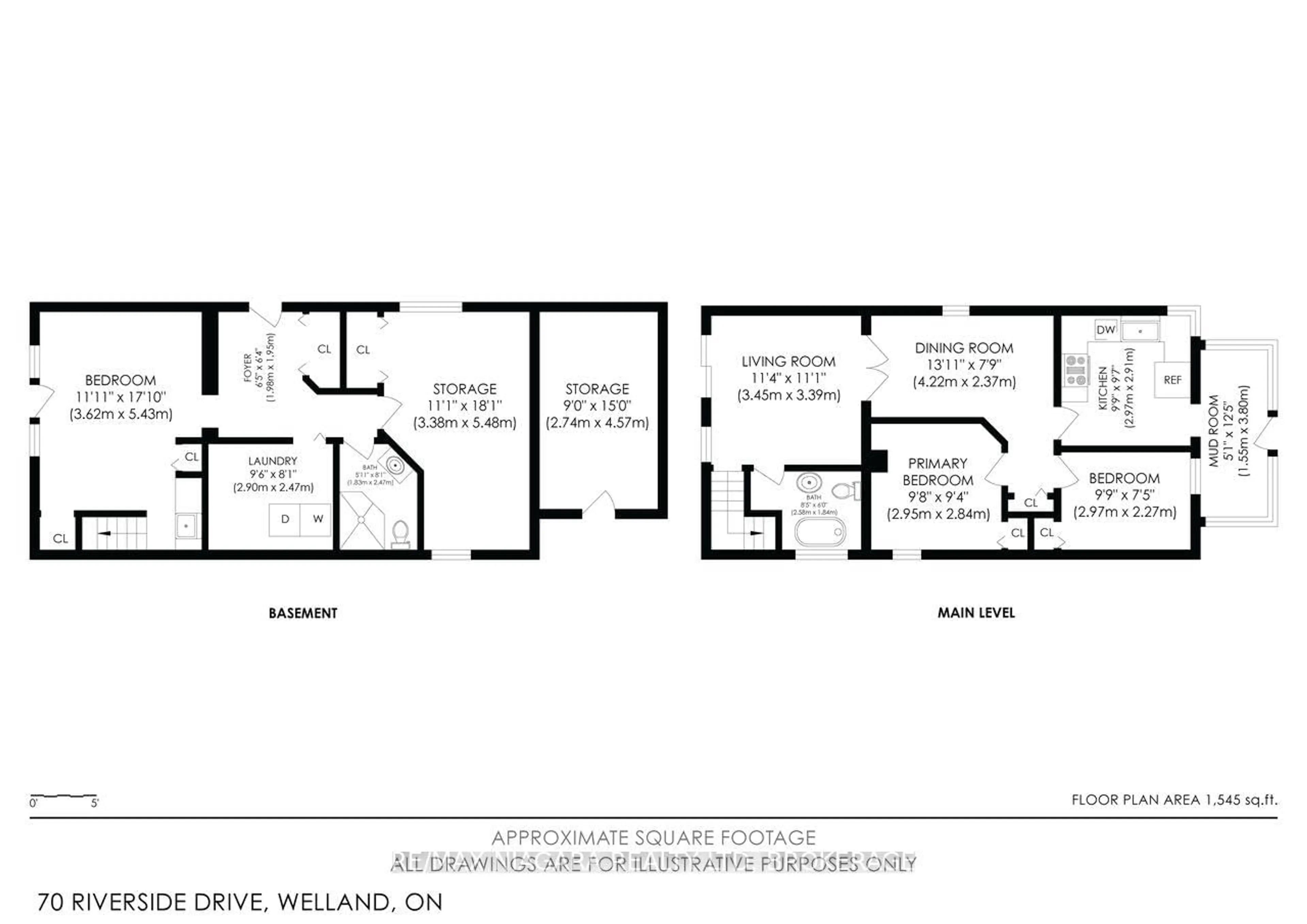 Floor plan for 70 RIVERSIDE Dr, Welland Ontario L3C 5E2