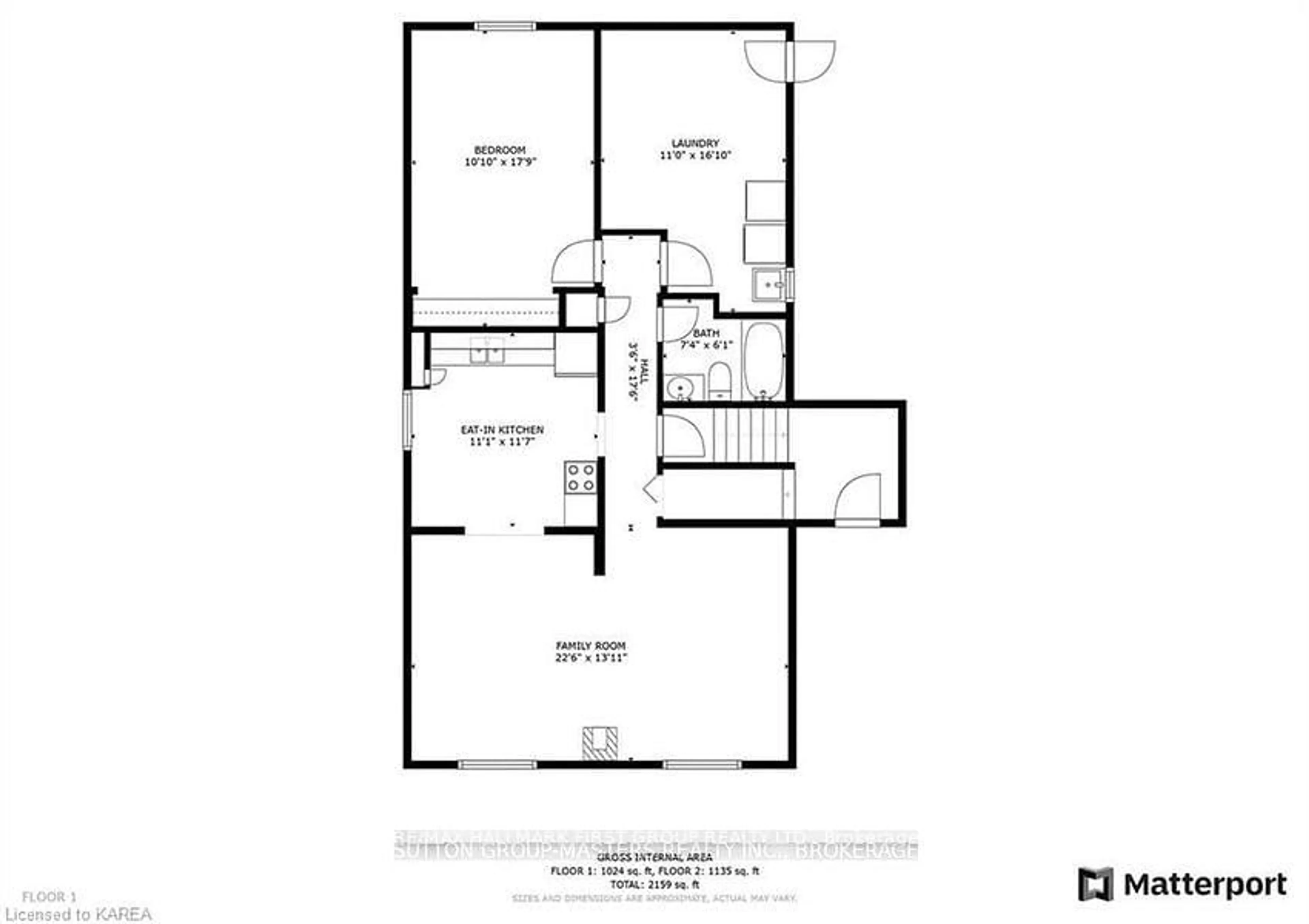 Floor plan for 27 Dauphin Ave, Kingston Ontario K7K 6B2