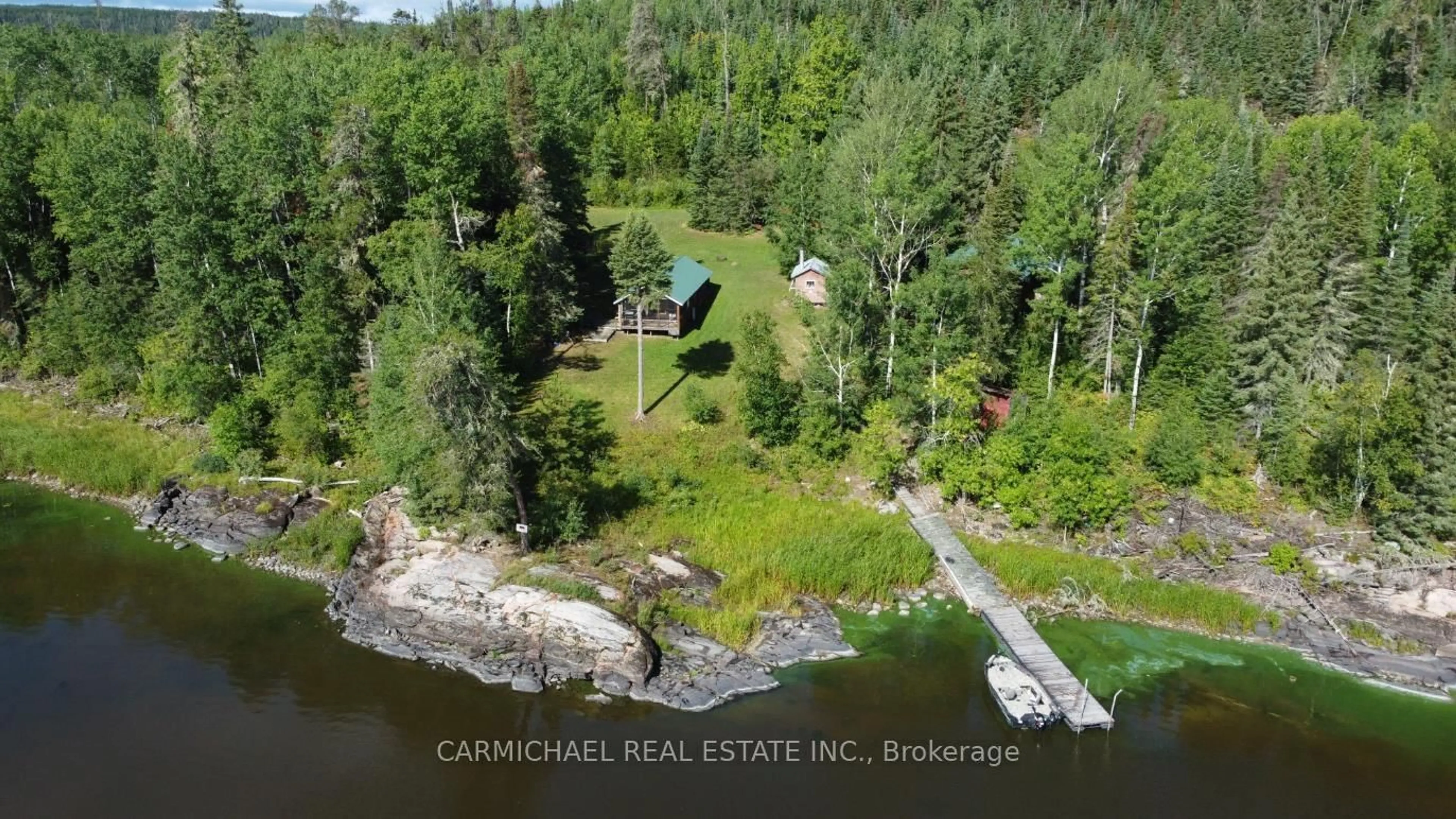 A pic from outside/outdoor area/front of a property/back of a property/a pic from drone, water/lake/river/ocean view for 0 Clay Lake, Kenora Remote Area Ontario P0X 0X0