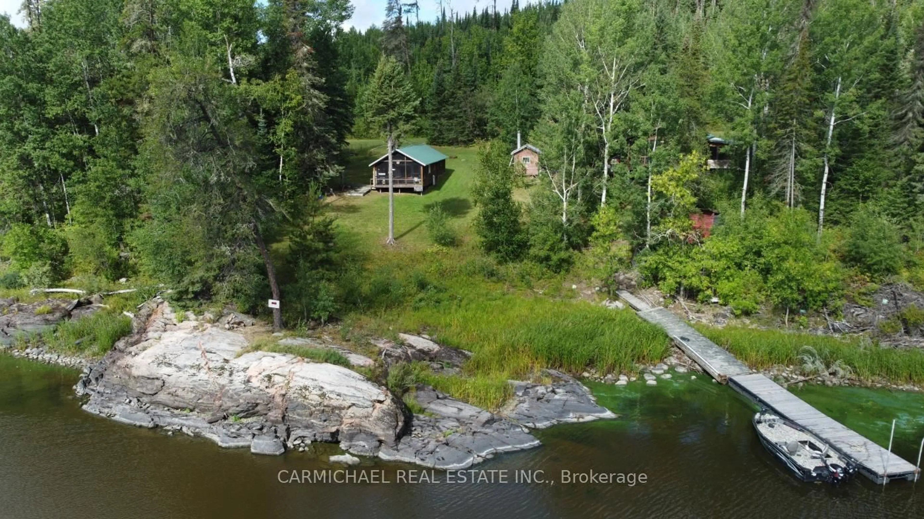 A pic from outside/outdoor area/front of a property/back of a property/a pic from drone, water/lake/river/ocean view for 0 Clay Lake, Kenora Remote Area Ontario P0X 0X0