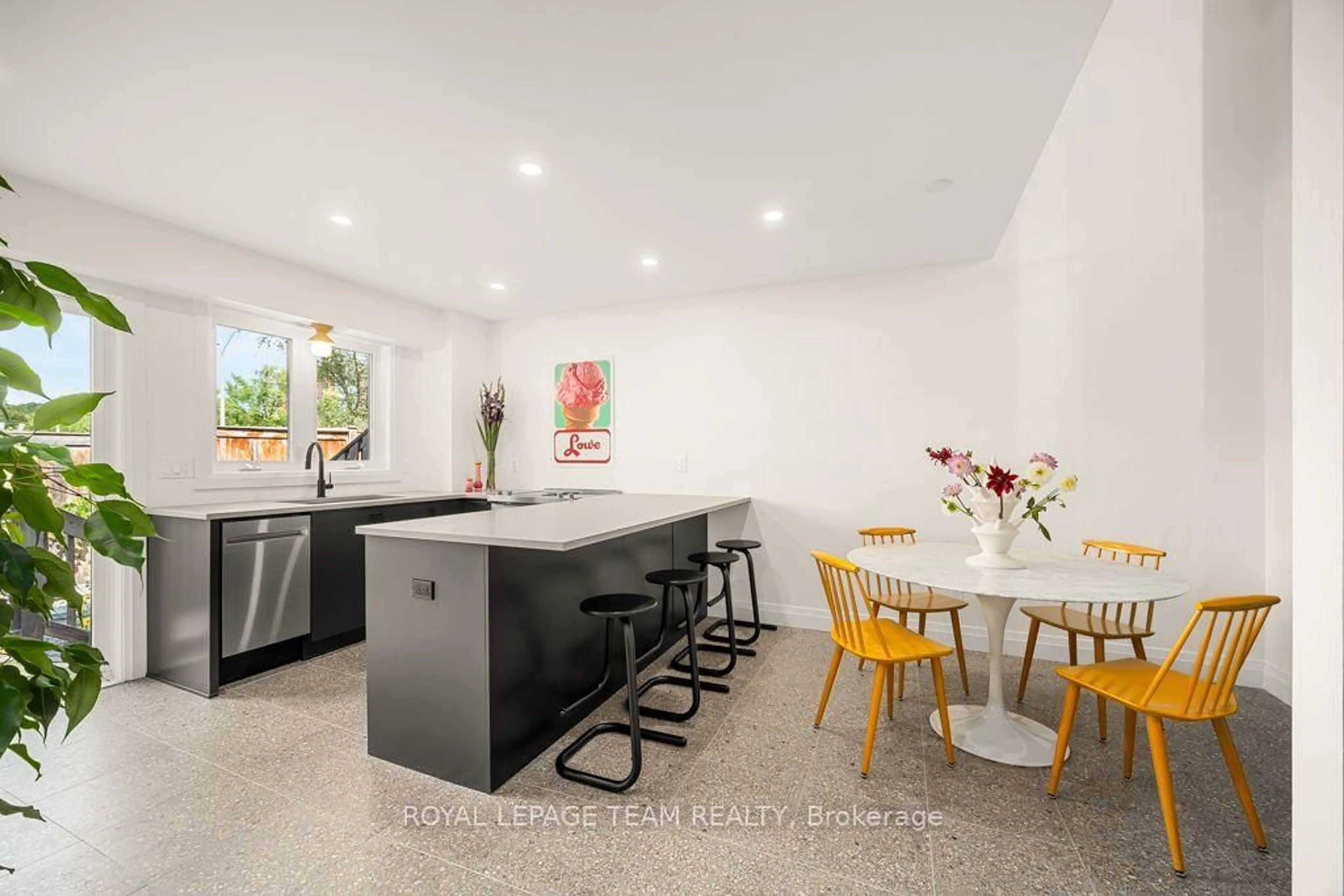 Contemporary kitchen, ceramic/tile floor for 575 OLD ST PATRICK St #17, Ottawa Ontario K1N 9H5
