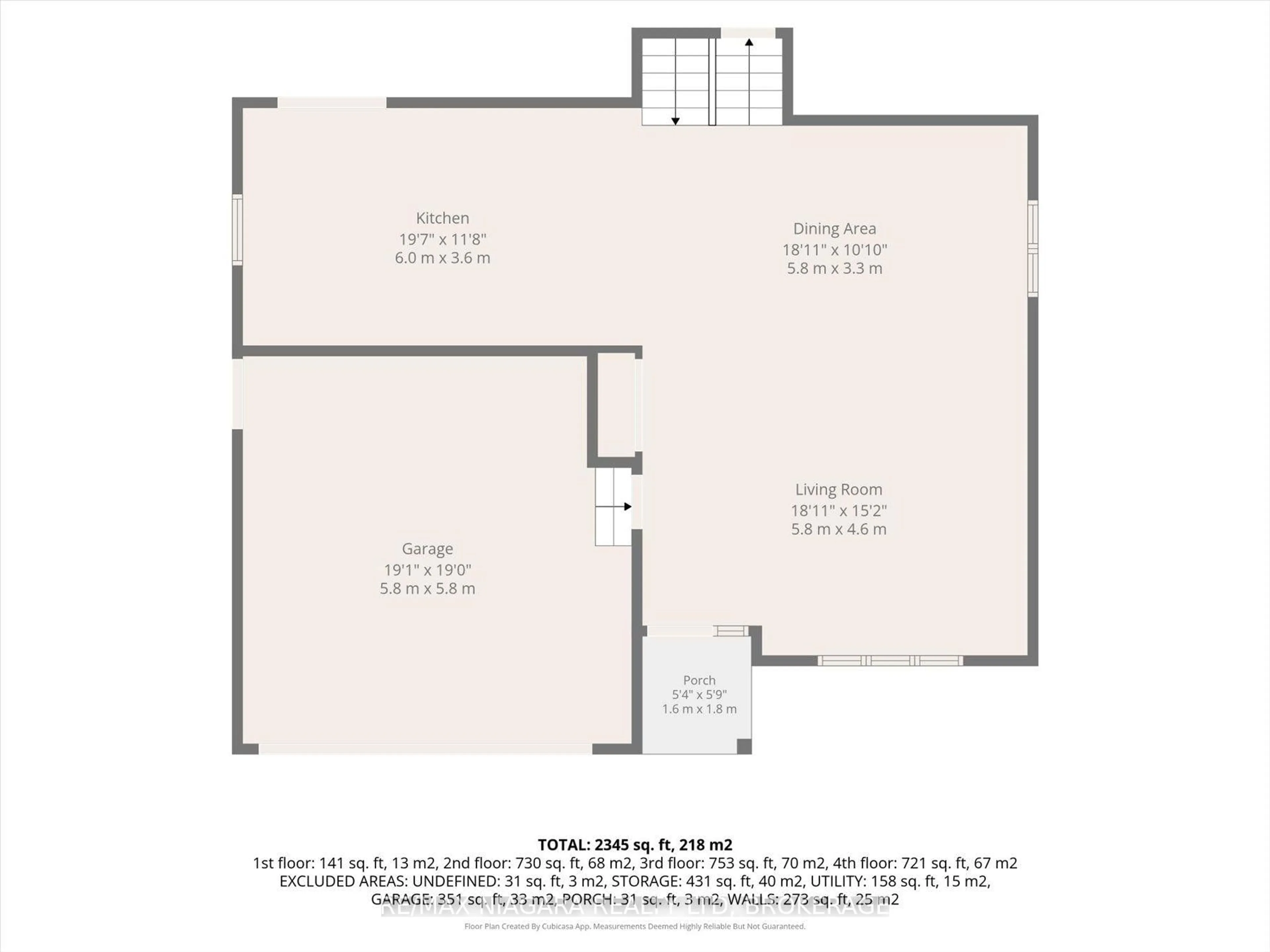 Floor plan for 4457 Kathleen Cres, Niagara Falls Ontario L2H 3H8