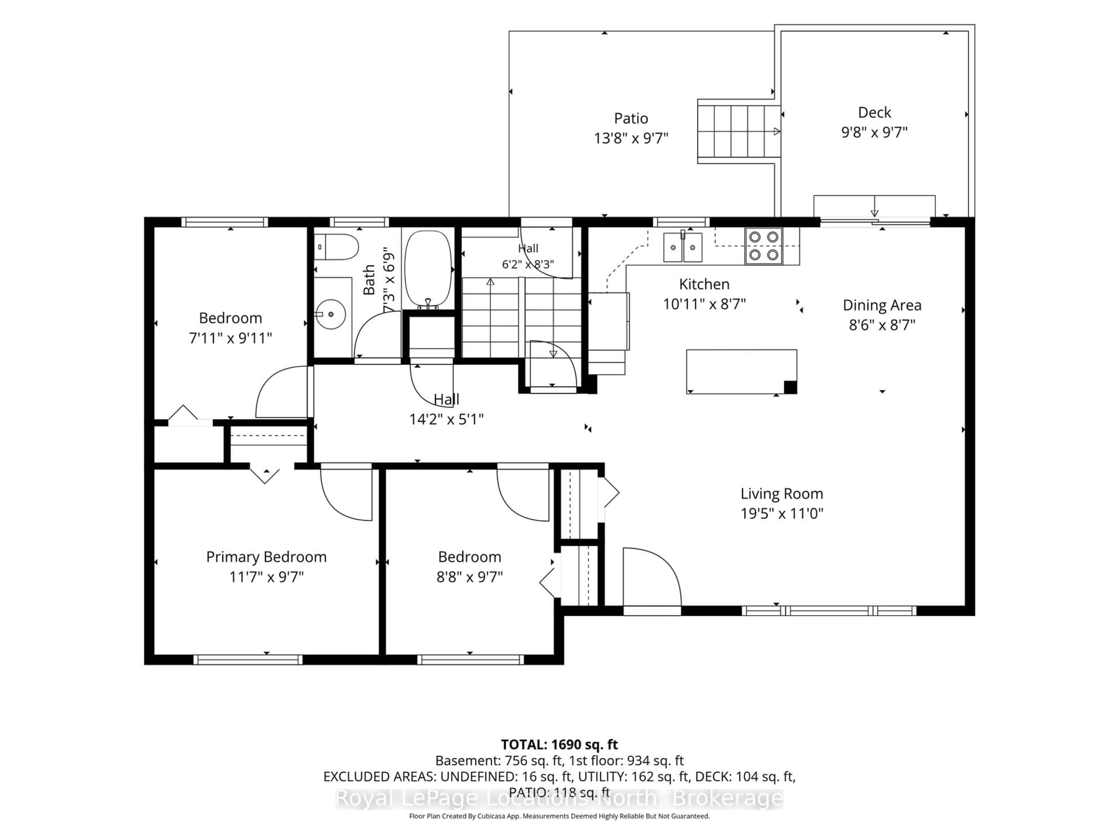 Floor plan for 2 MCDOWELL St, Southgate Ontario N0C 1B0