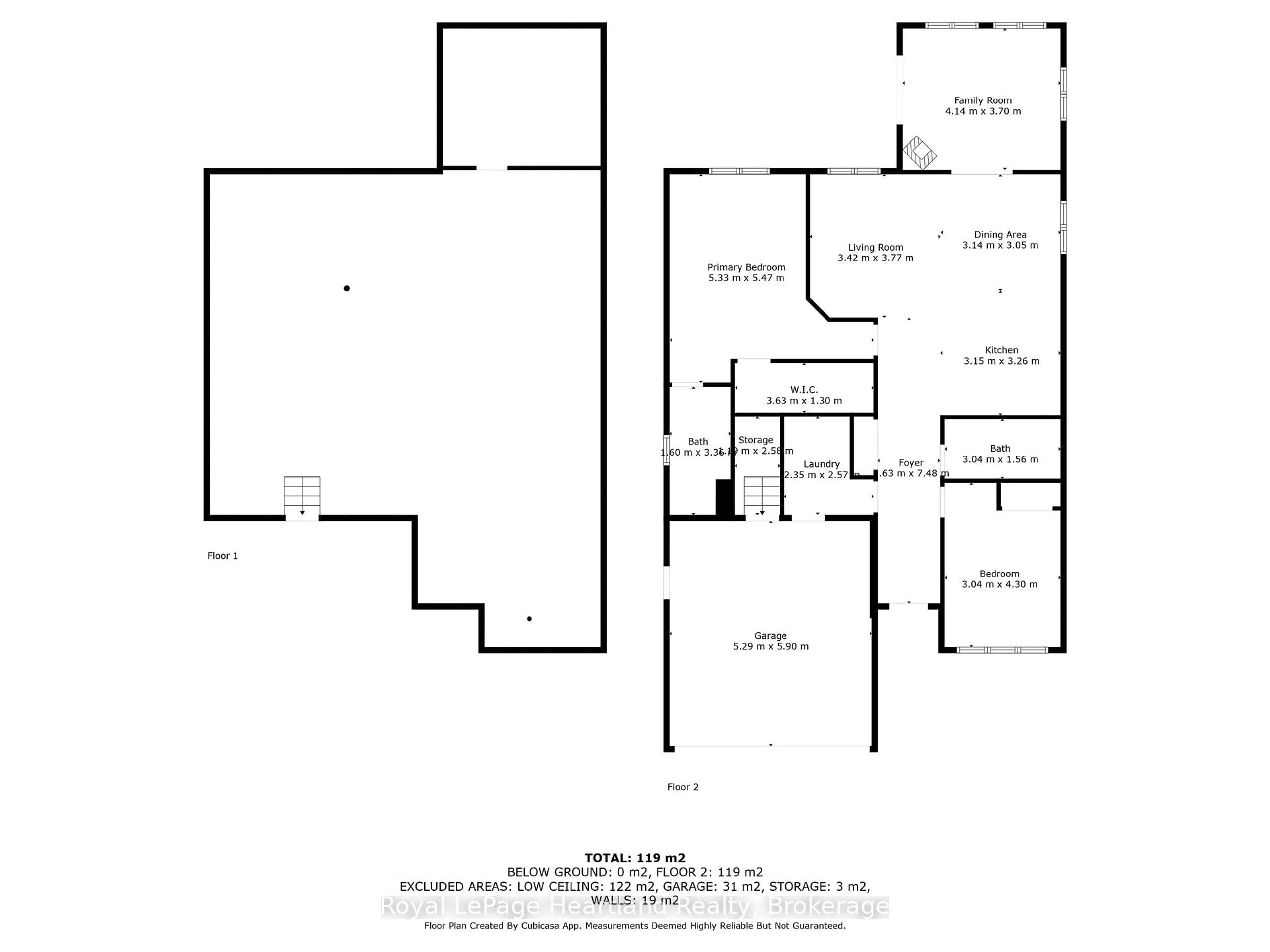 Floor plan for 8 Windward Way, Ashfield-Colborne-Wawanosh Ontario N7A 0B2