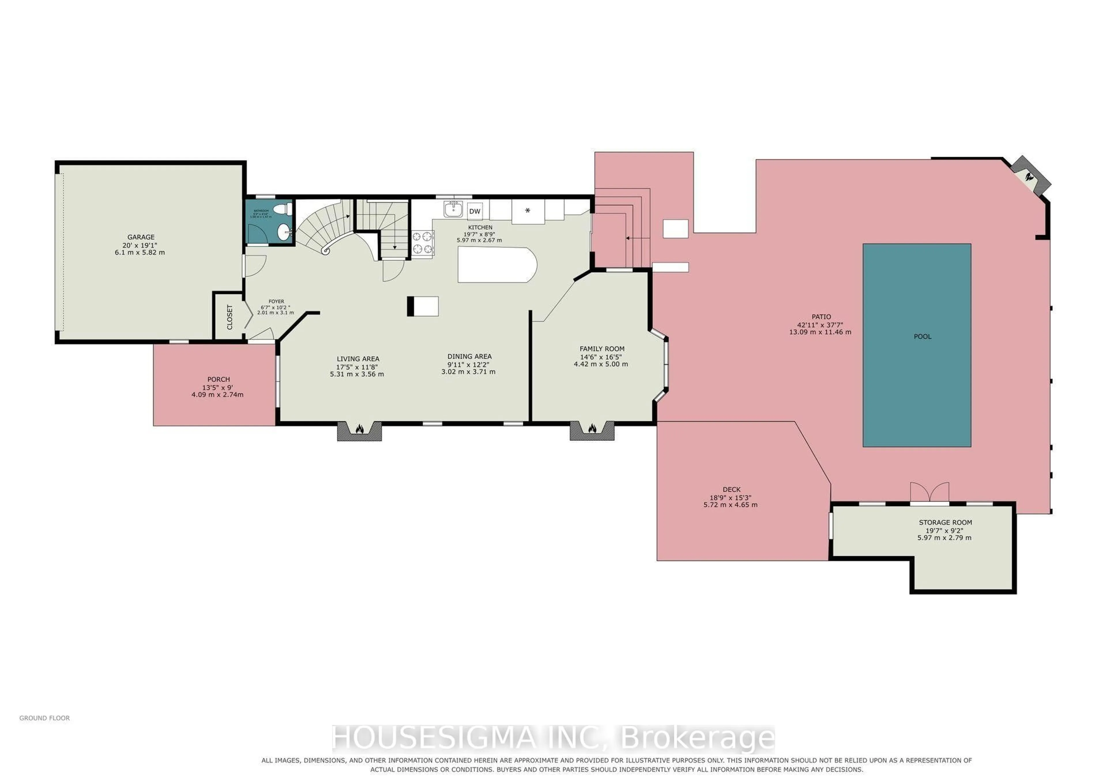 Floor plan for 101 Kittiwake Dr, Stittsville Ontario K2S 1Z8