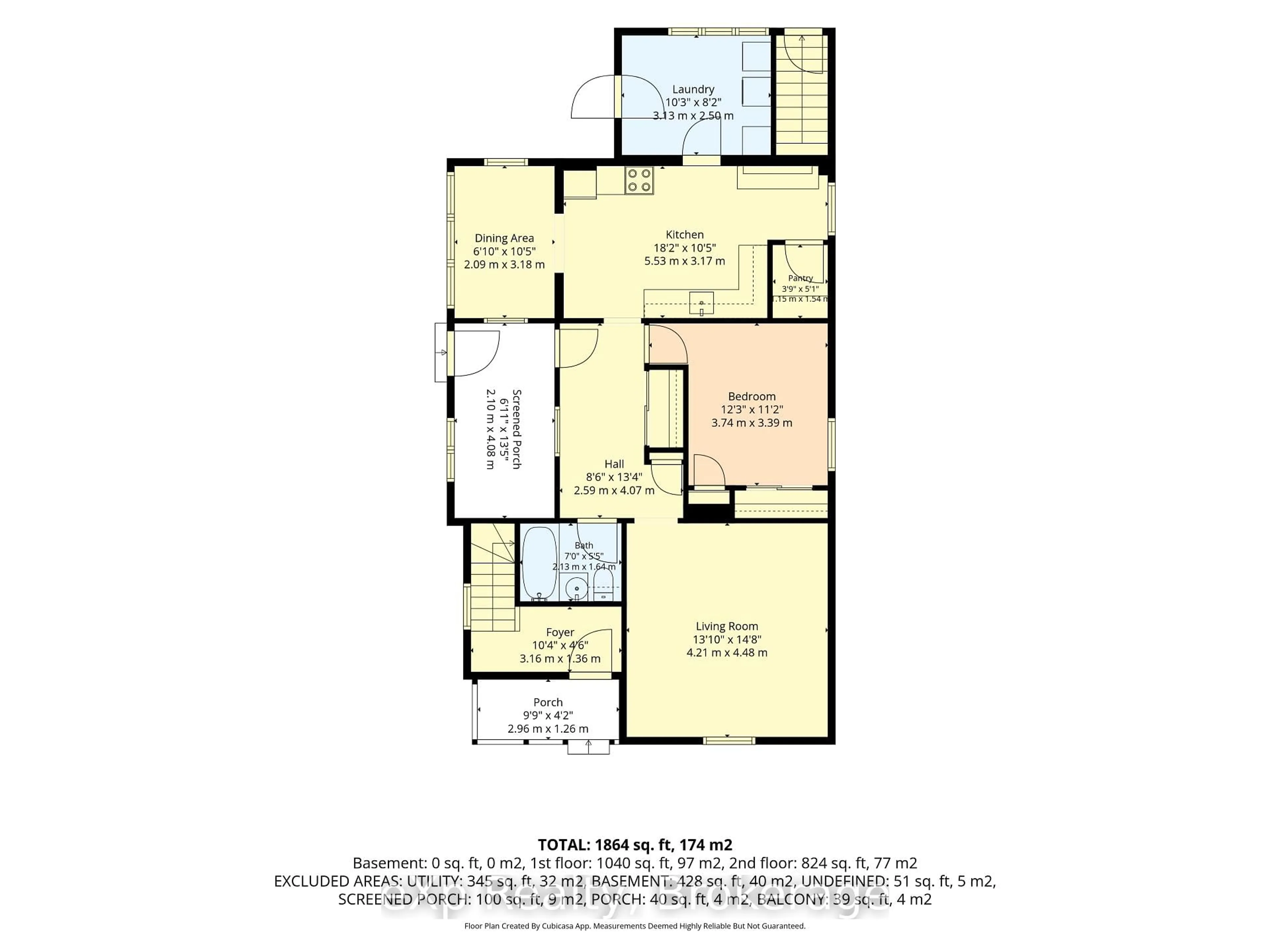 Floor plan for 173 Birmingham St, Wellington North Ontario N0G 2L2