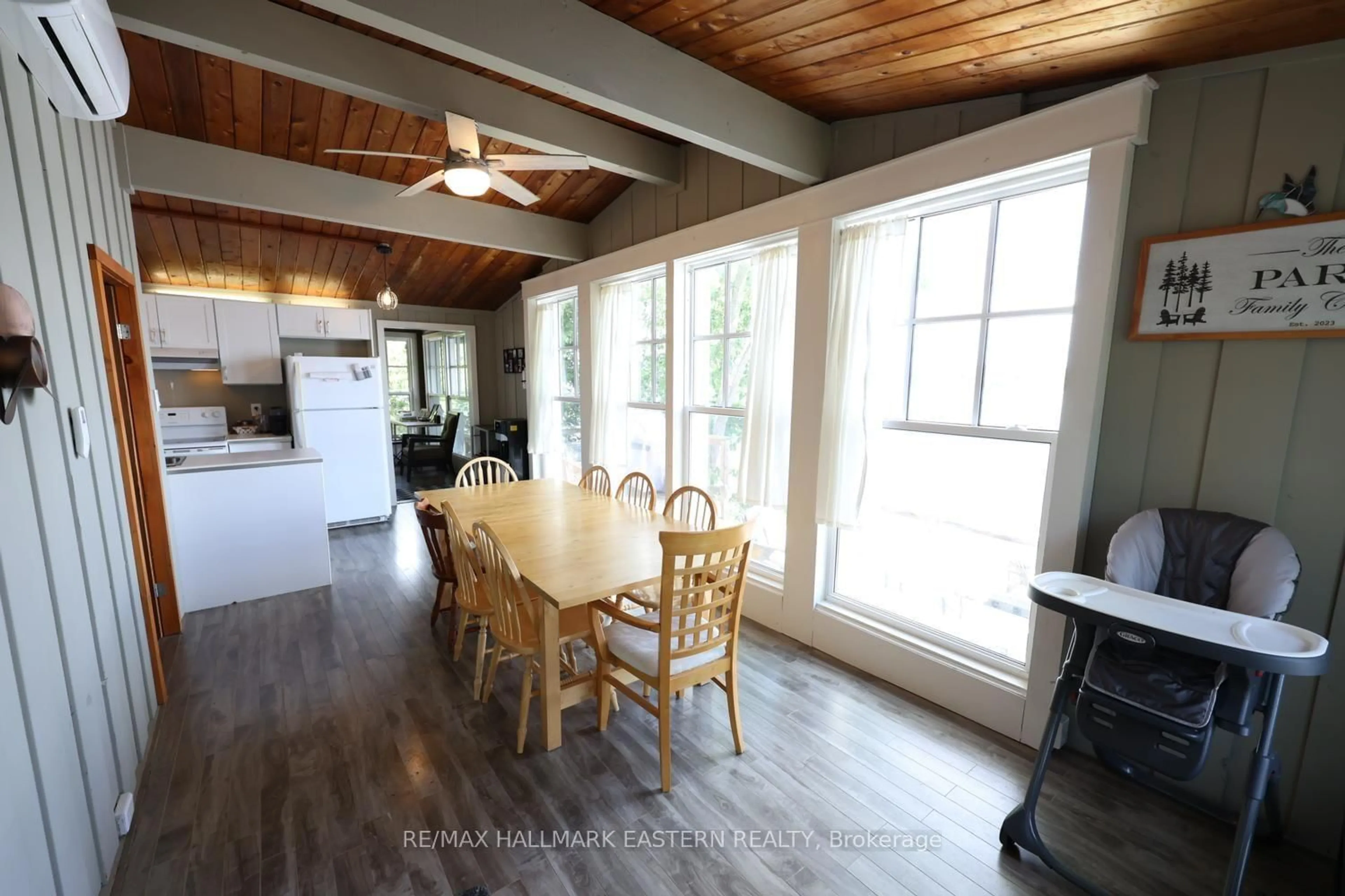 Open concept kitchen, wood/laminate floor for 295 Fire Route 23, Havelock-Belmont-Methuen Ontario K0L 1Z0
