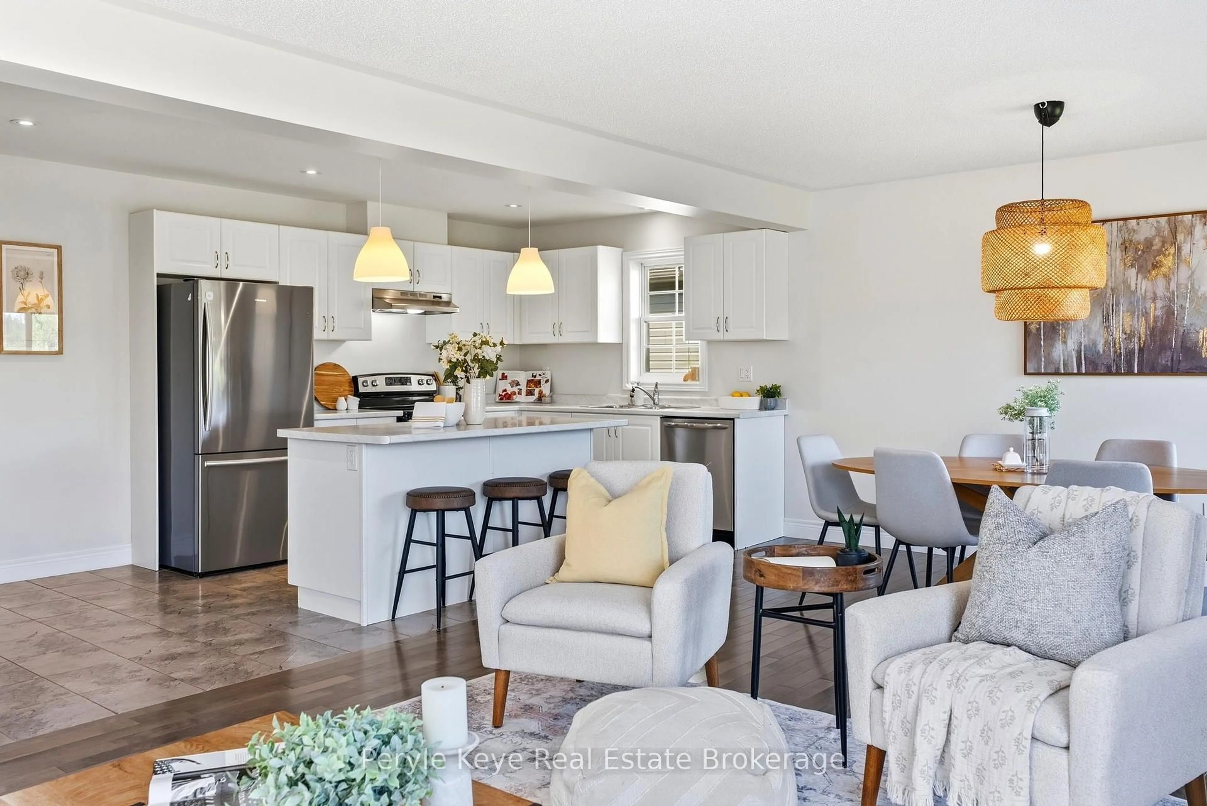 Open concept kitchen, unknown for 81 Douglas Dr, Bracebridge Ontario P1L 0L3