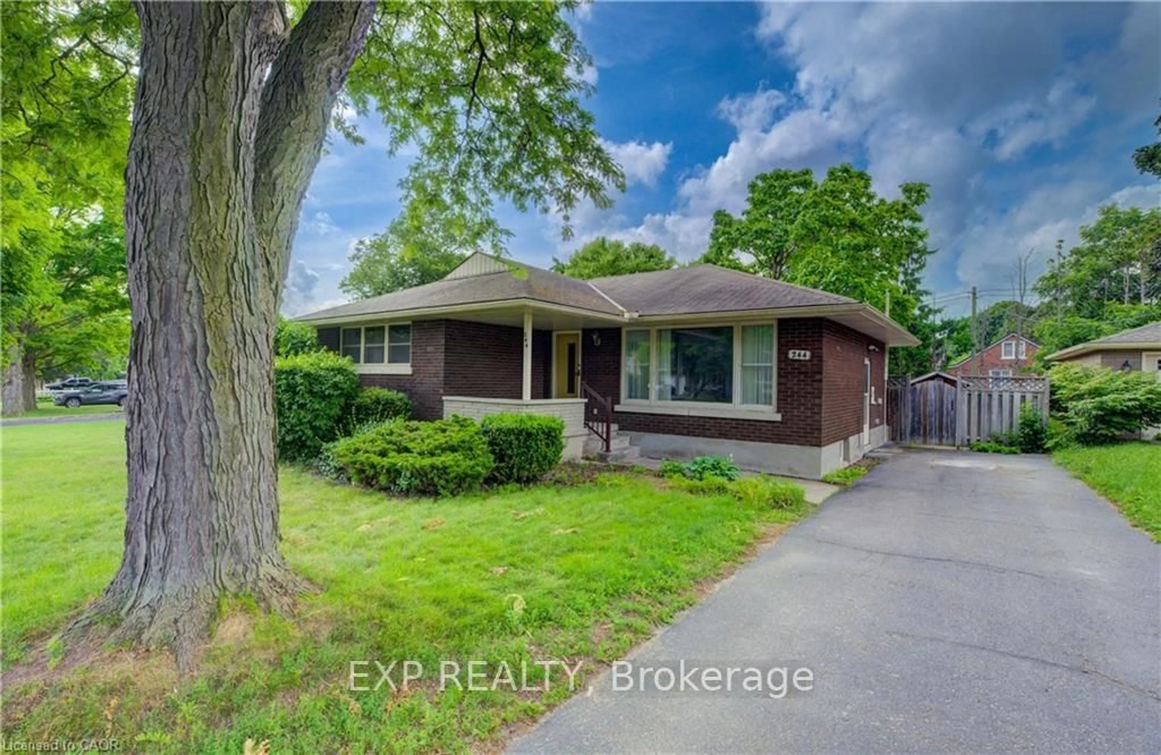 Home with brick exterior material, street for 244 Royal St, Waterloo Ontario N2J 2J2