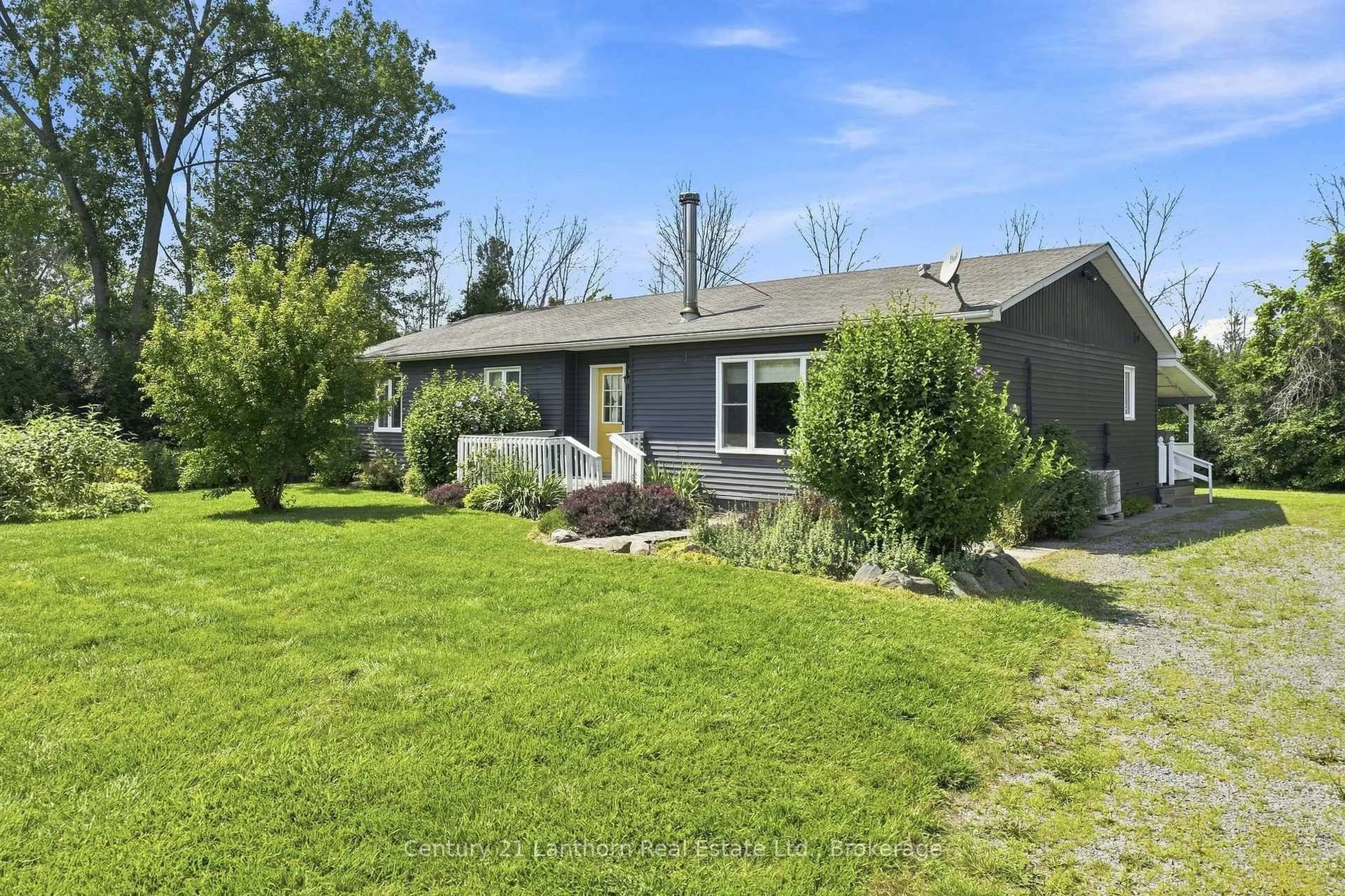 A pic from outside/outdoor area/front of a property/back of a property/a pic from drone, street for 2494 Salem Rd, Prince Edward County Ontario K0K 1T0