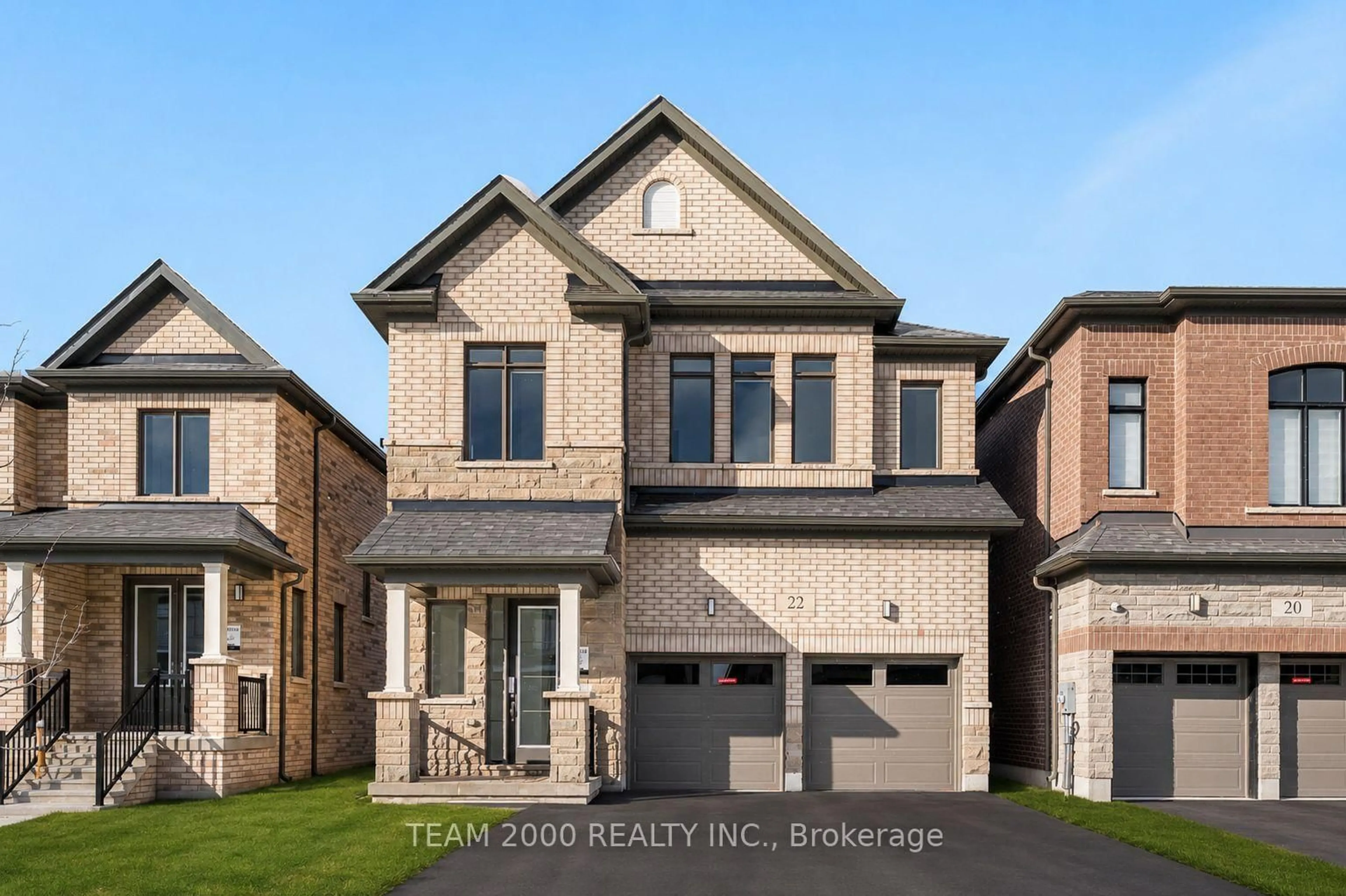 Home with brick exterior material, street for 22 Tyler Ave, Erin Ontario N0B 1T0