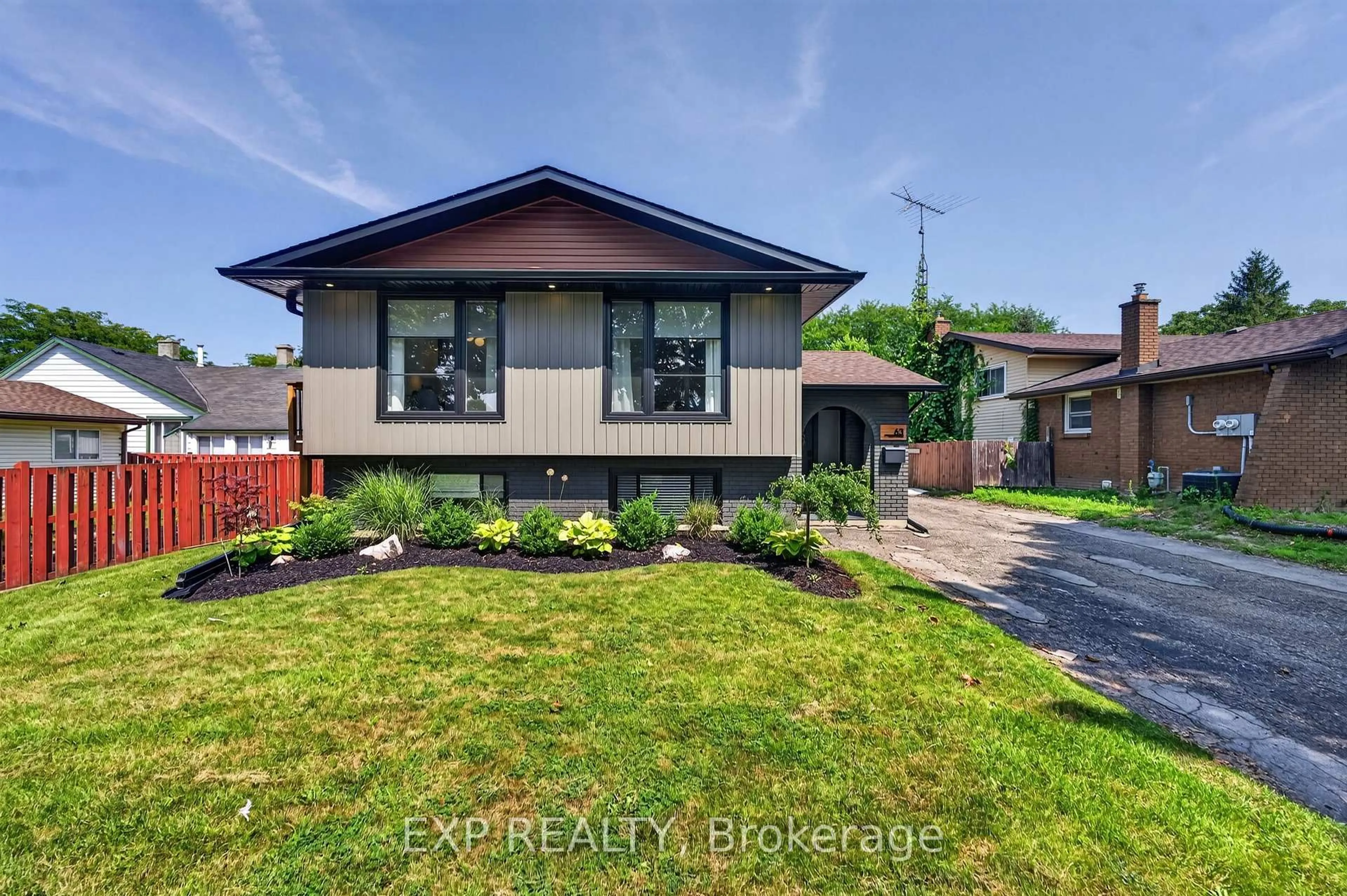 Home with brick exterior material, street for 63 Harcove St, St. Catharines Ontario L2N 6L9