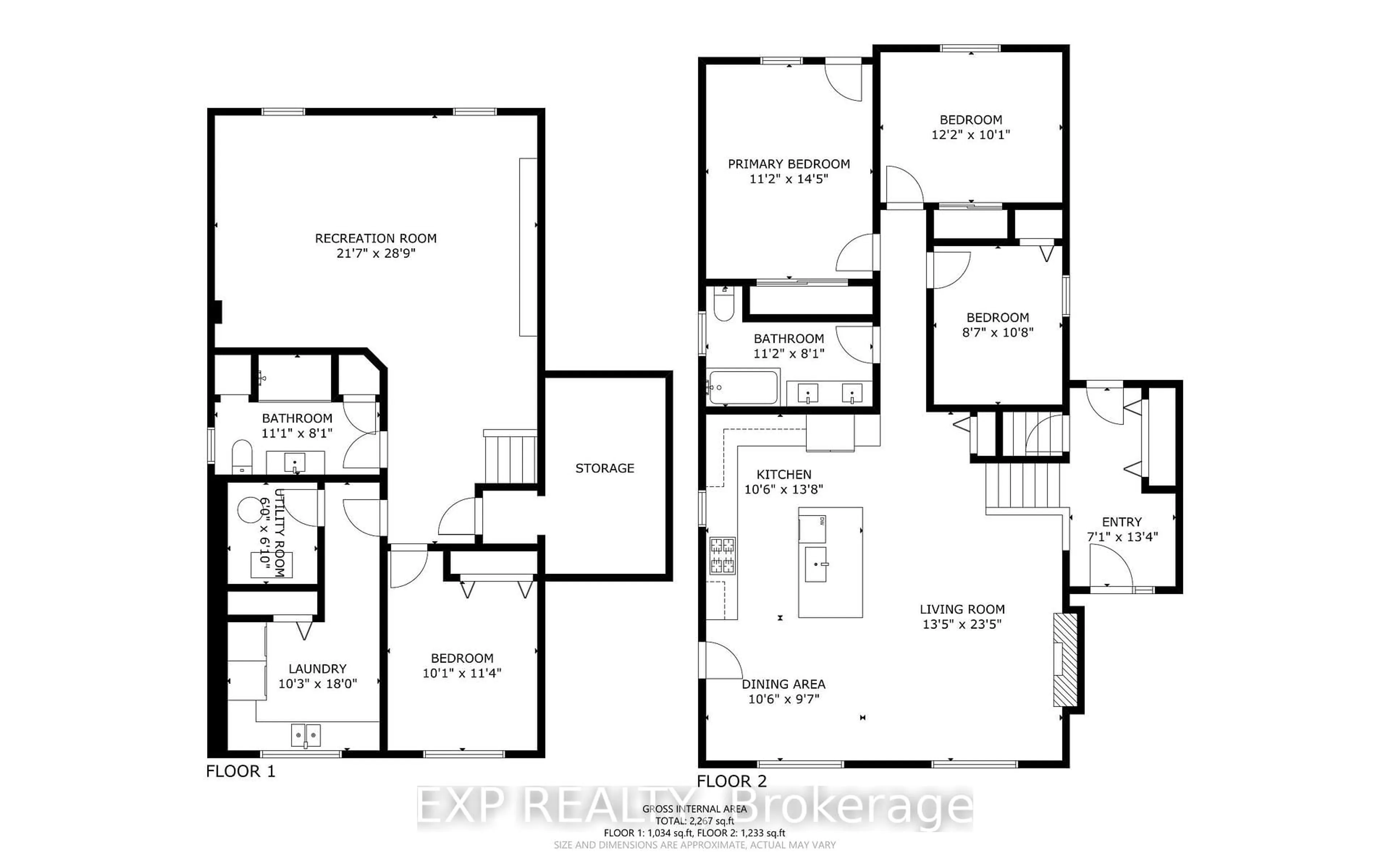 Floor plan for 63 Harcove St, St. Catharines Ontario L2N 6L9