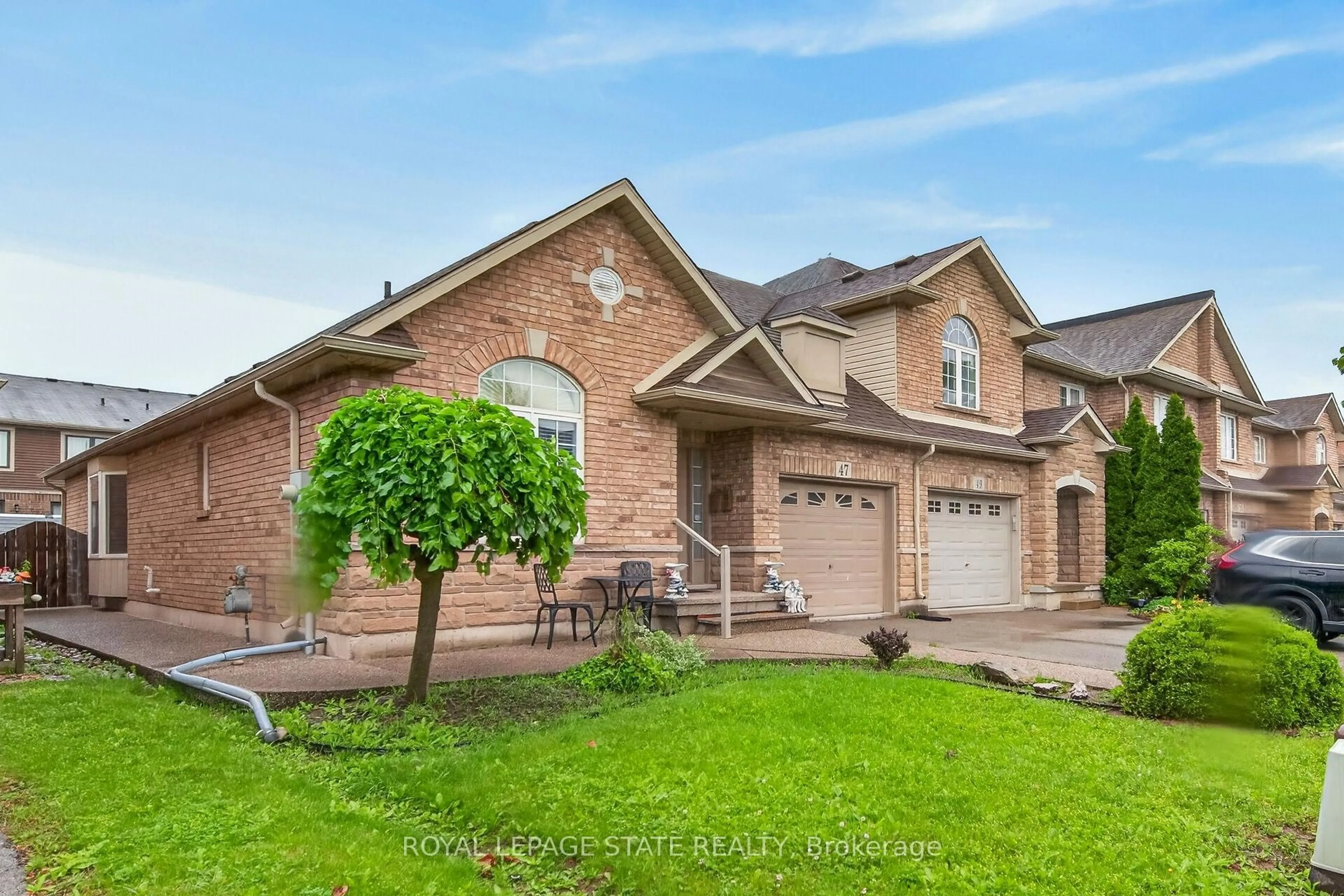 Home with brick exterior material, street for 47 Hannon Cres, Hamilton Ontario L0R 1P0