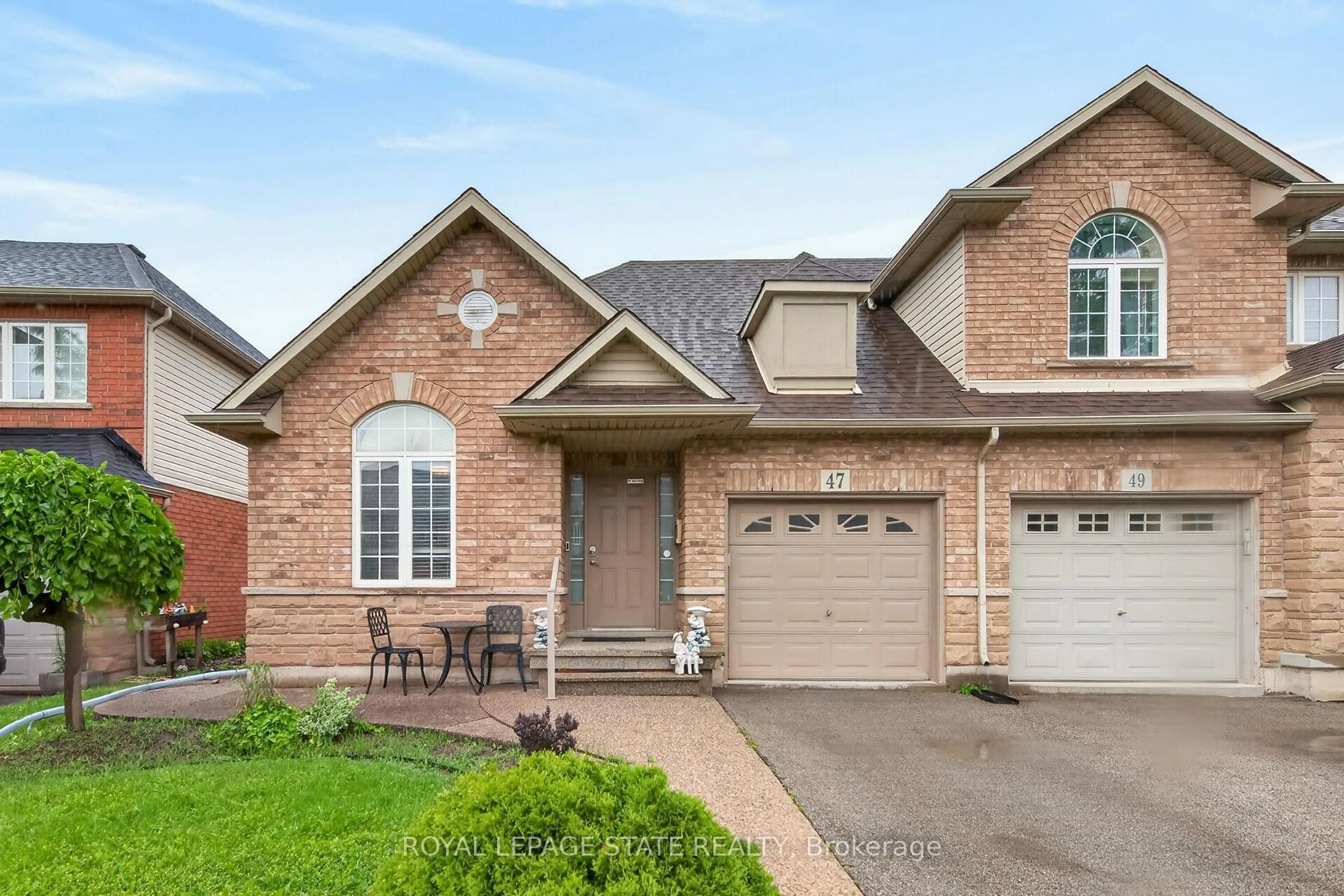 Home with brick exterior material, street for 47 Hannon Cres, Hamilton Ontario L0R 1P0