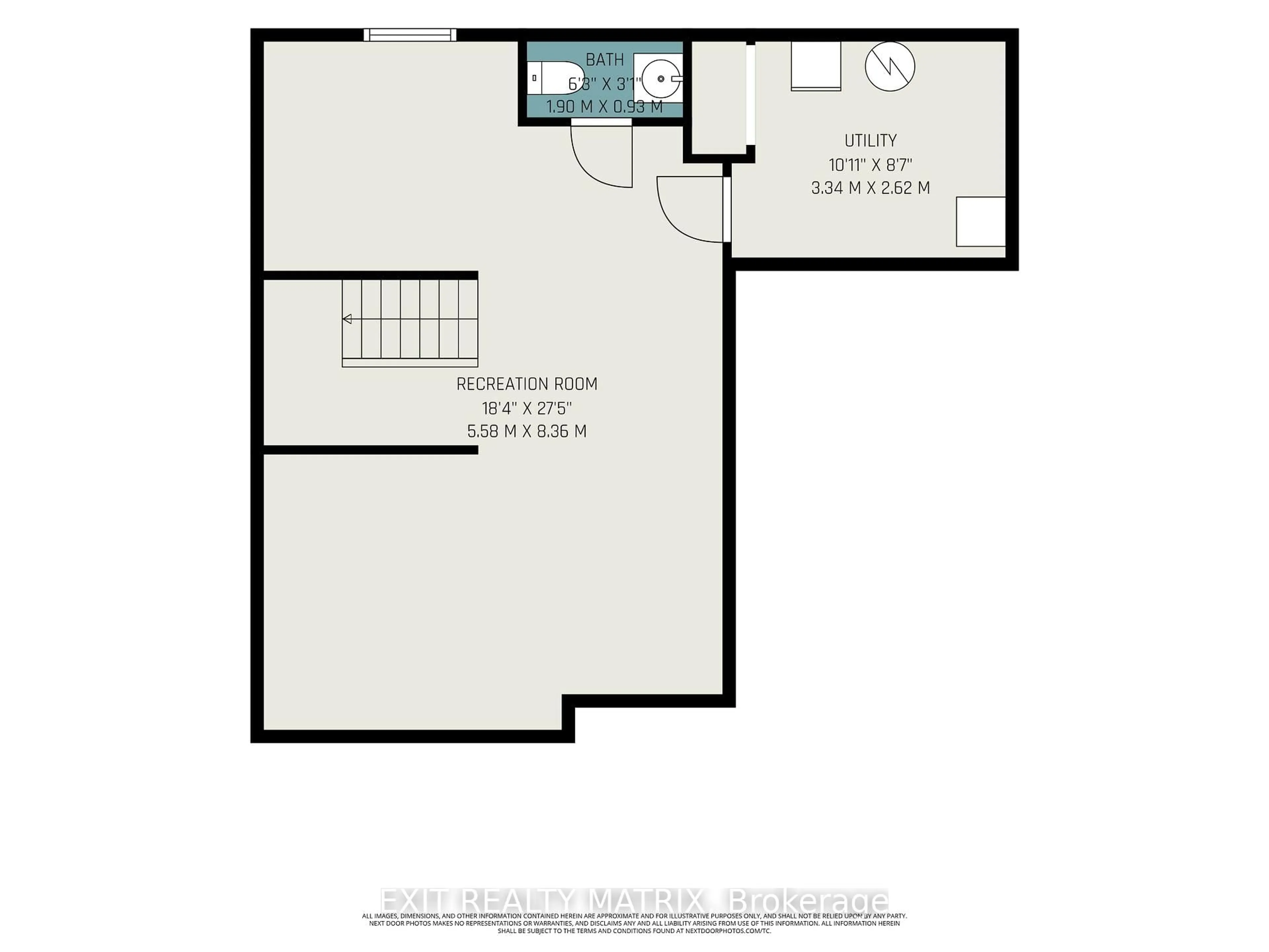 Floor plan for 15 Blais St #B, Russell Ontario K0A 1W0