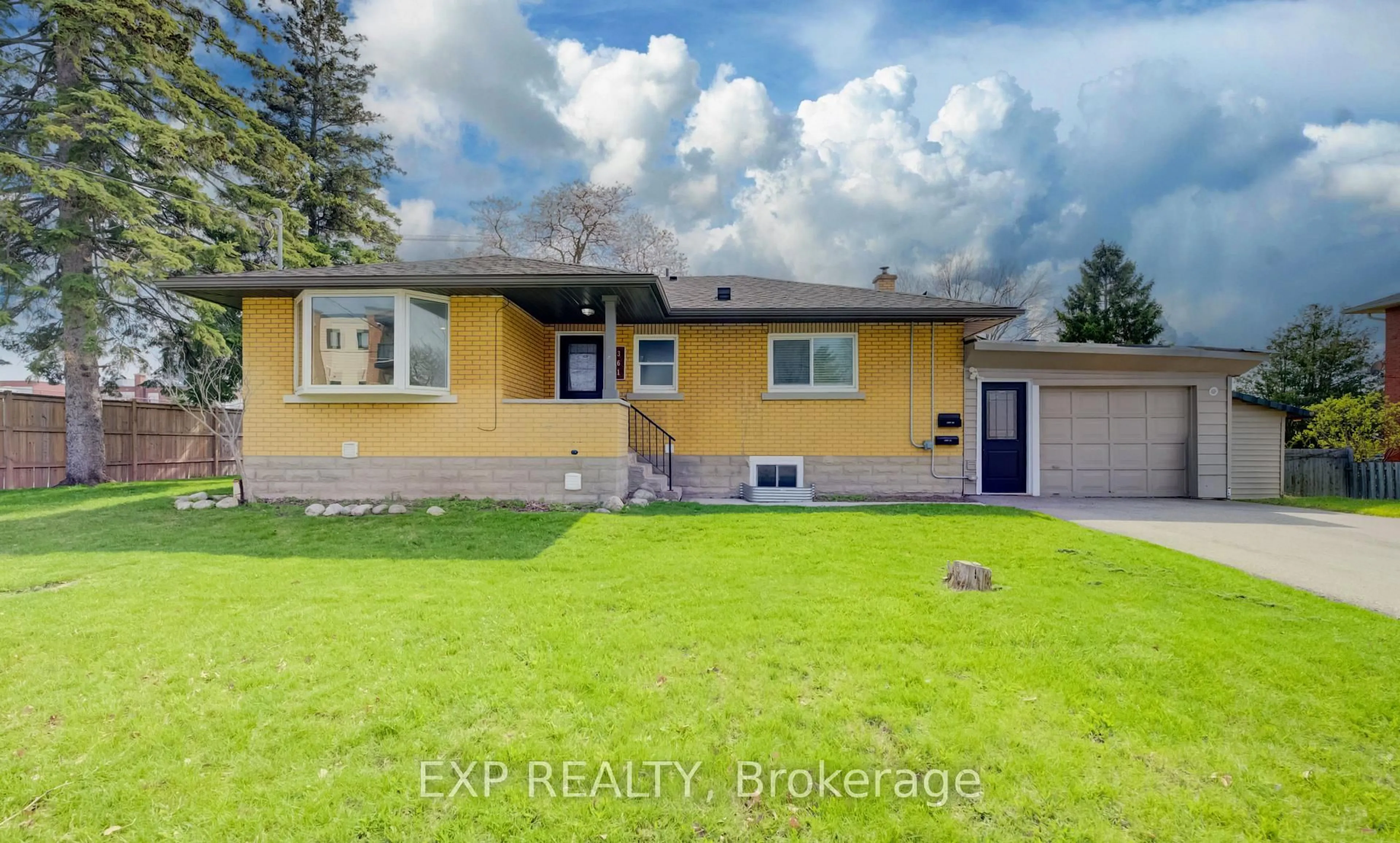 Home with vinyl exterior material, street for 361 Prospect Ave, Kitchener Ontario N2A 1C9
