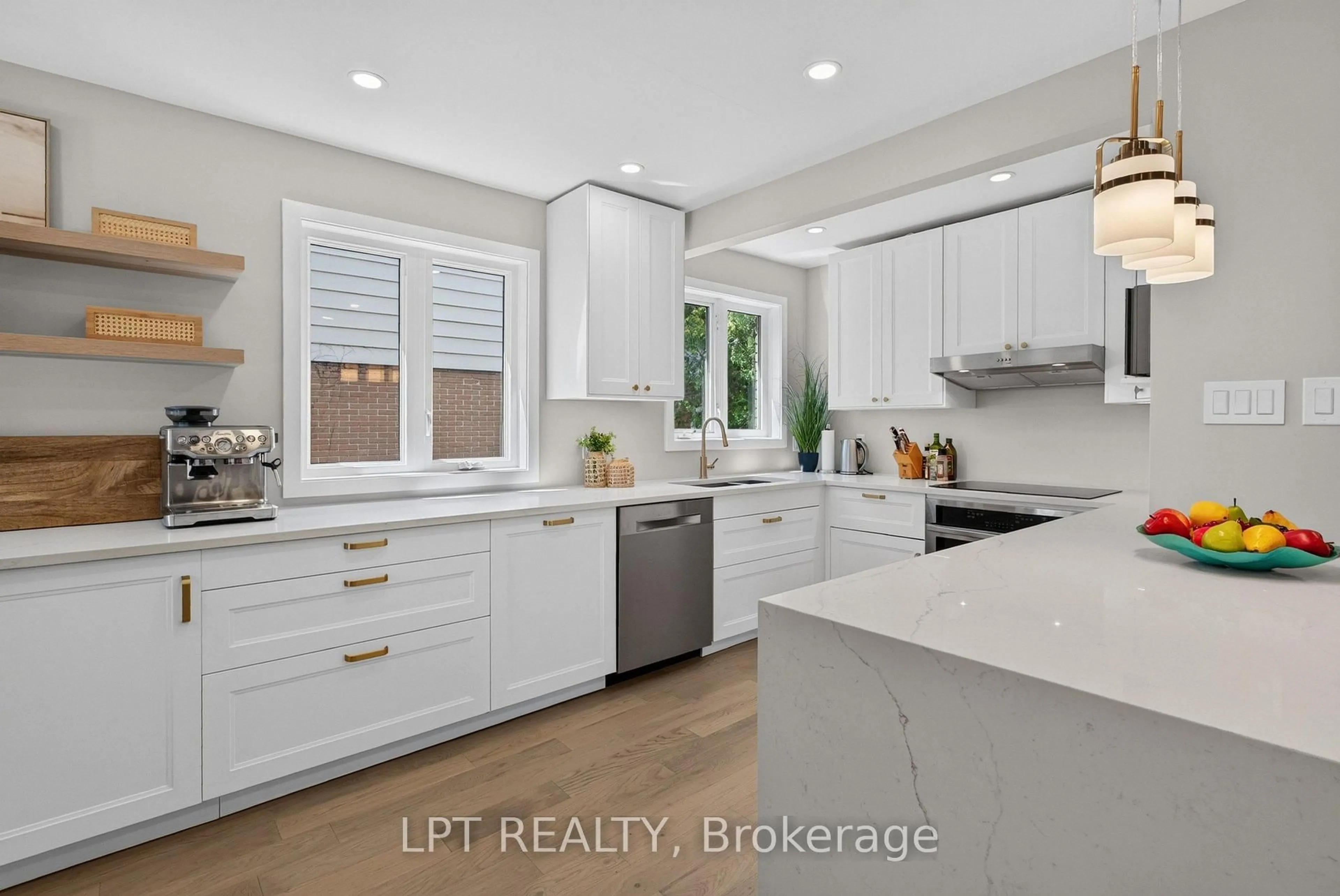 Open concept kitchen, ceramic/tile floor for 337 Joffre-Belanger Way, Ottawa Ontario K1L 5K5