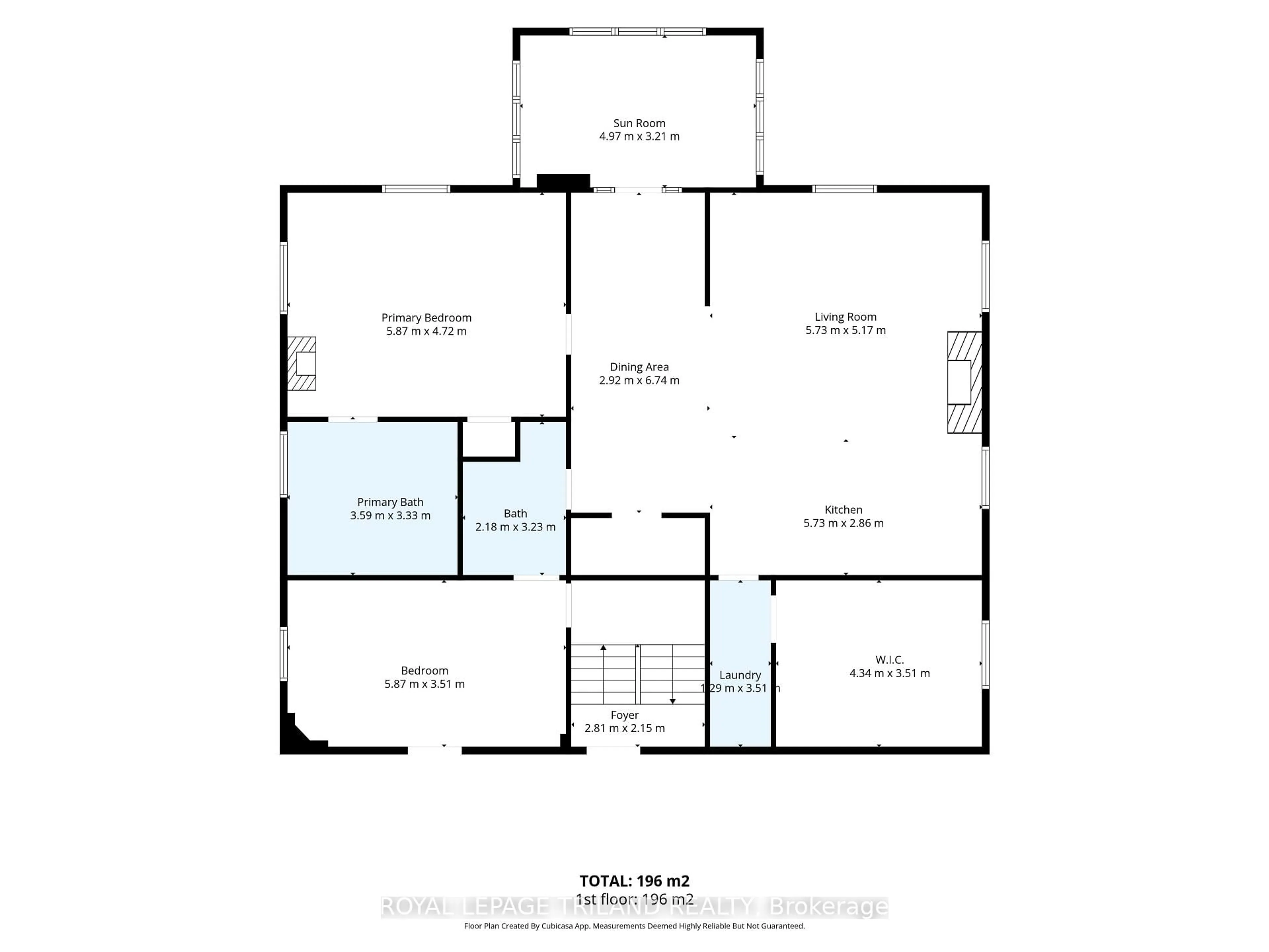 Floor plan for 90 Central Ave #3, London East Ontario N6A 1M4
