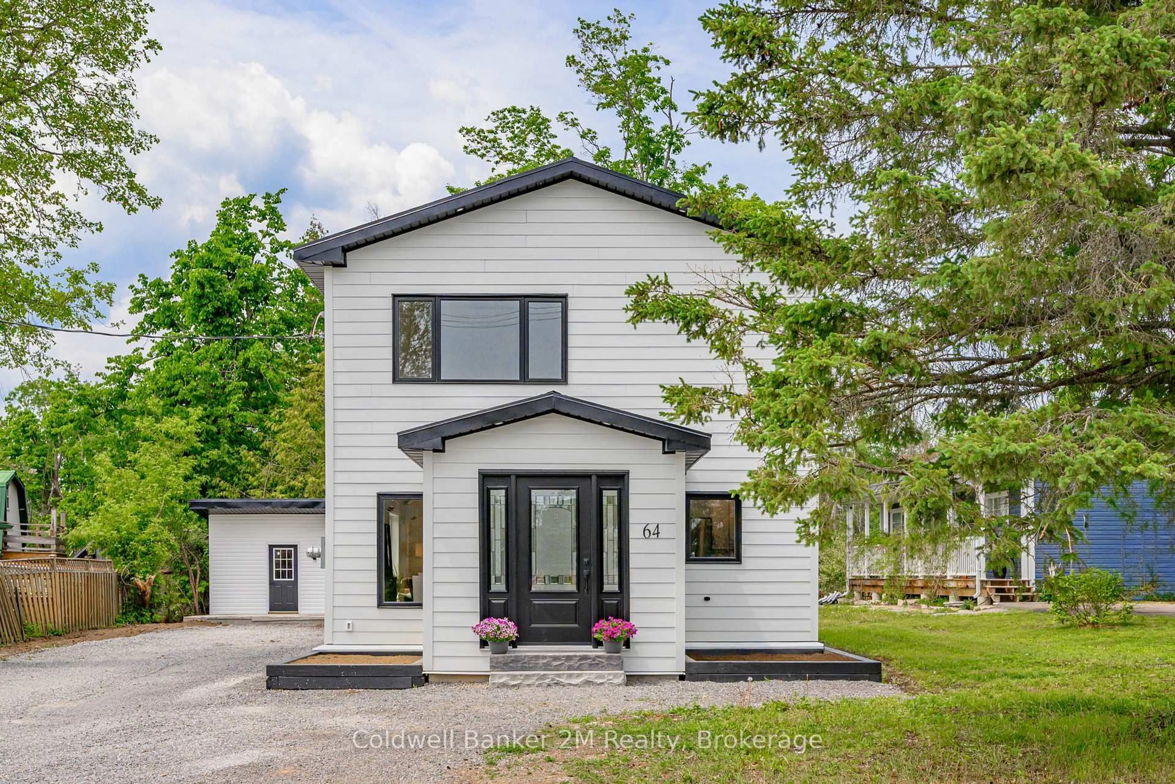 Home with vinyl exterior material, street for 64 Head St, Kawartha Lakes Ontario K0M 1A0