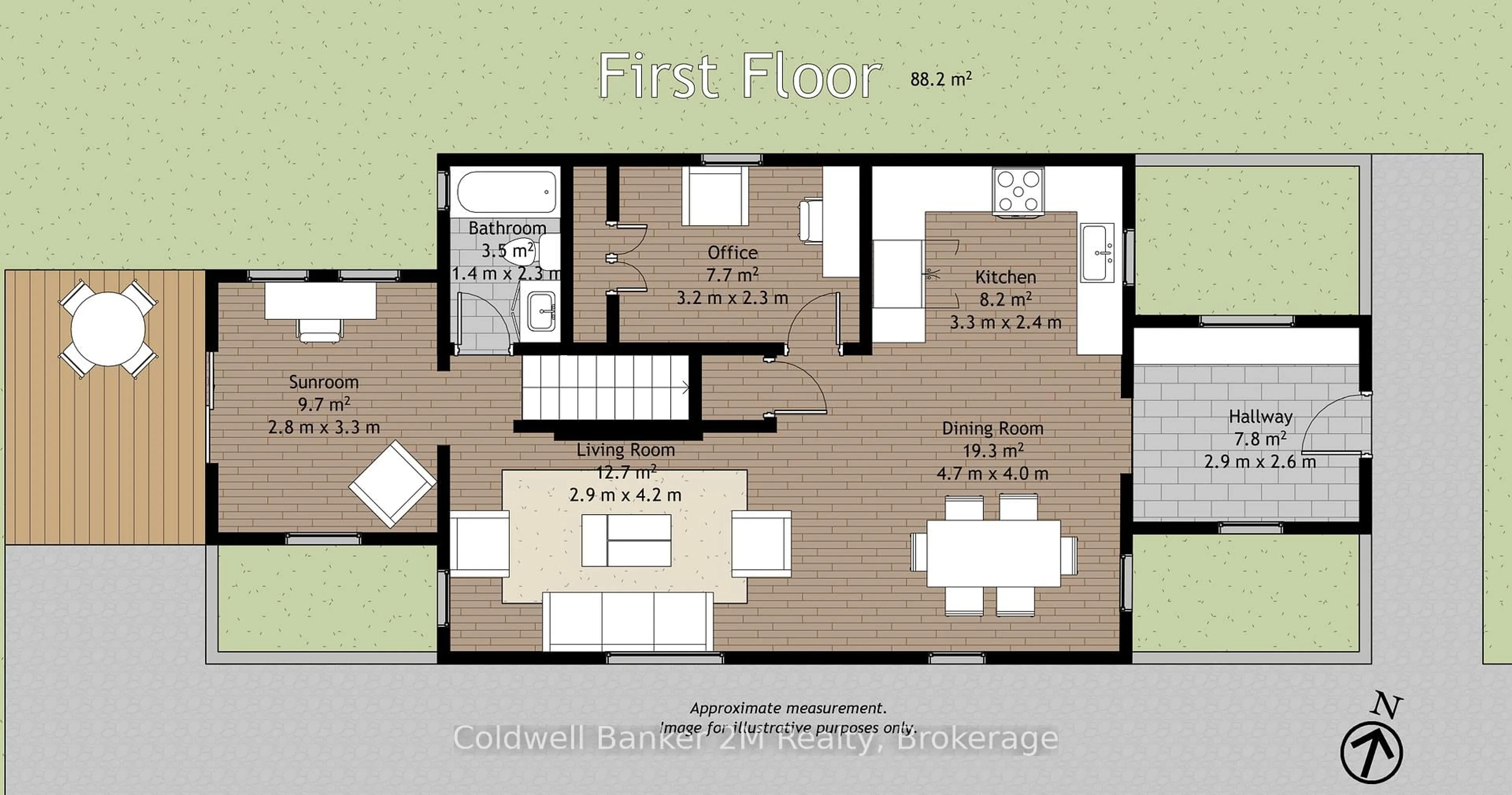 Floor plan for 64 Head St, Kawartha Lakes Ontario K0M 1A0