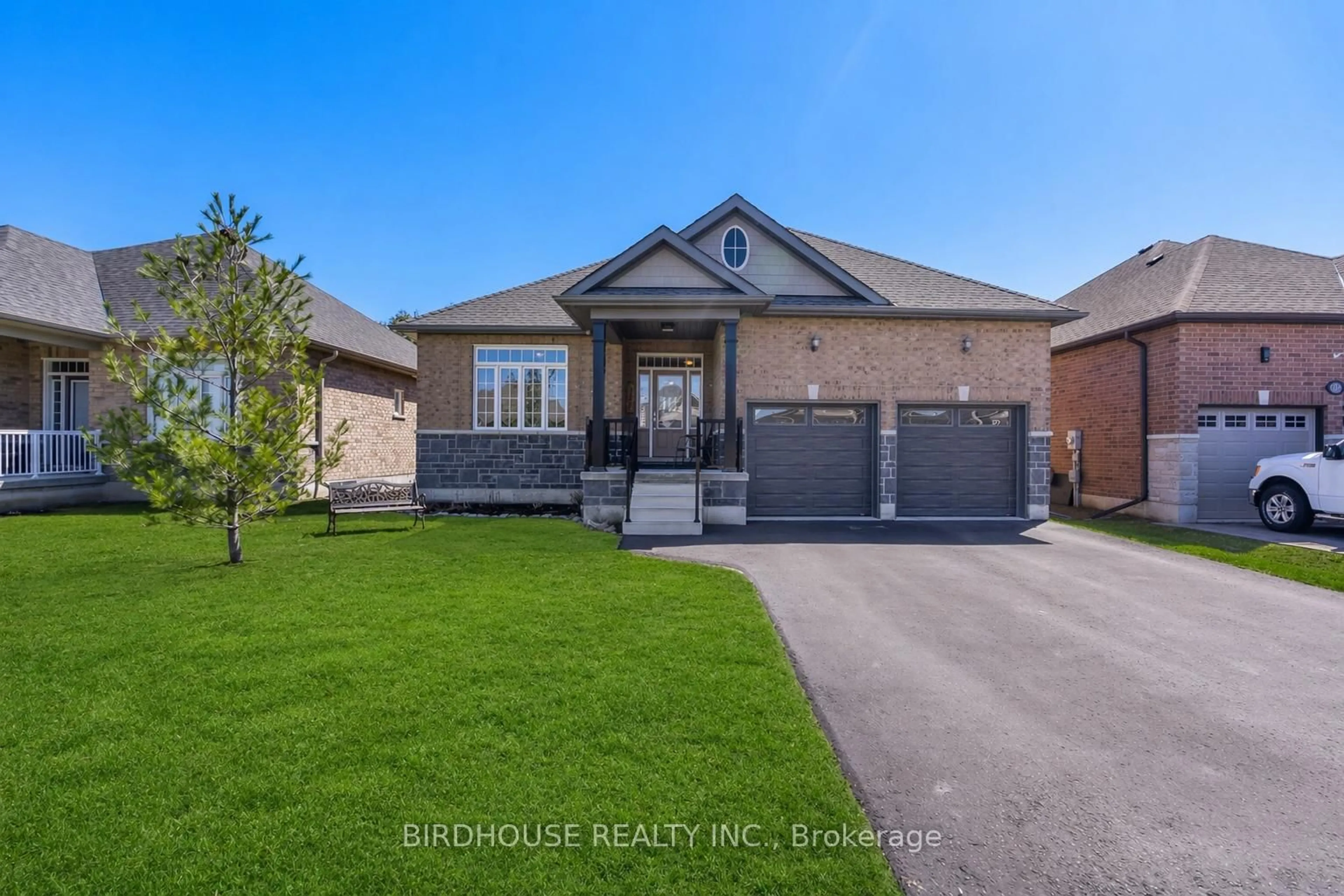 Home with brick exterior material, street for 107 Alcorn Dr, Kawartha Lakes Ontario K9V 0M8