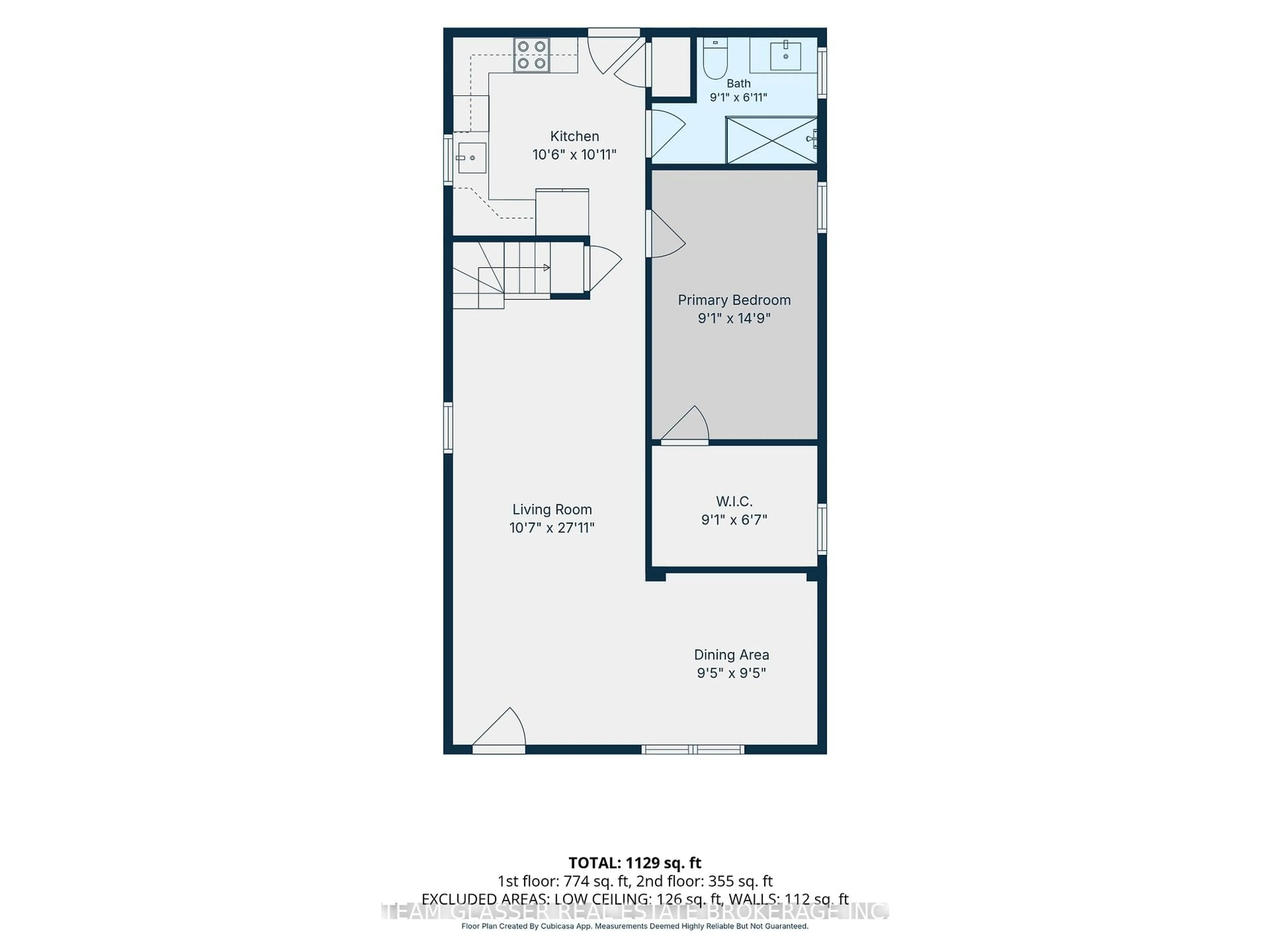 Floor plan for 89 Elm St, London East Ontario N5Z 2K4