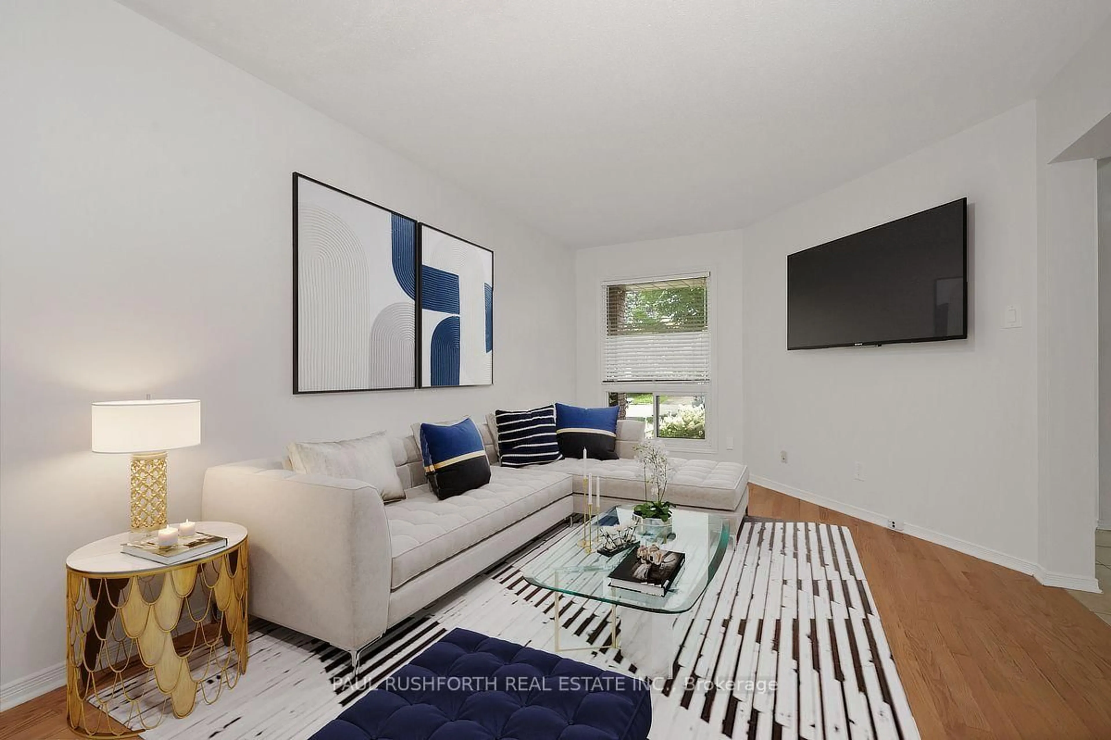 Living room with furniture, unknown for 244 Huntersfield Dr, Ottawa Ontario K1T 3M5