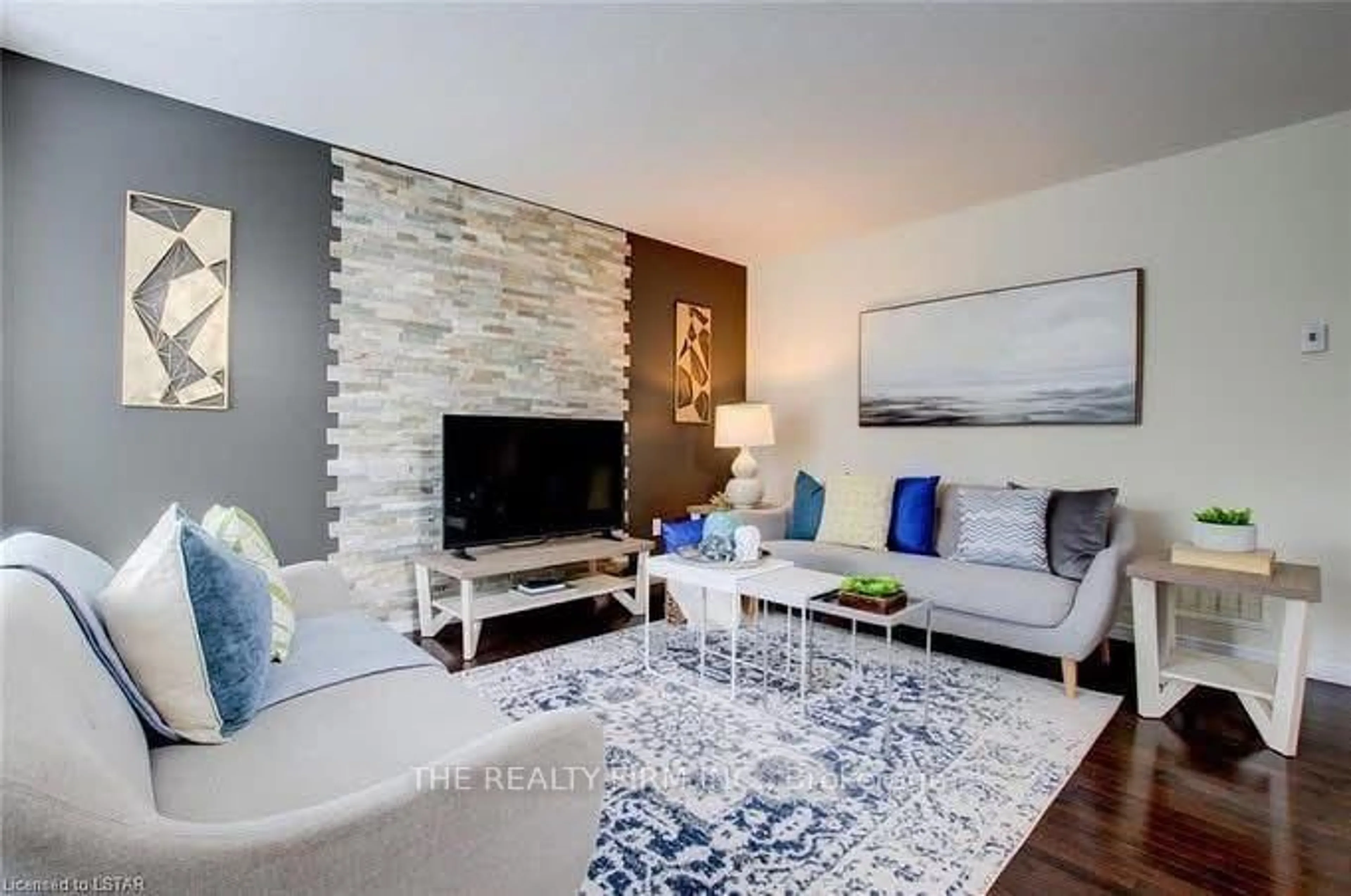 Living room with furniture, unknown for 2635 Bateman Tr #17, London South Ontario N6L 0B1