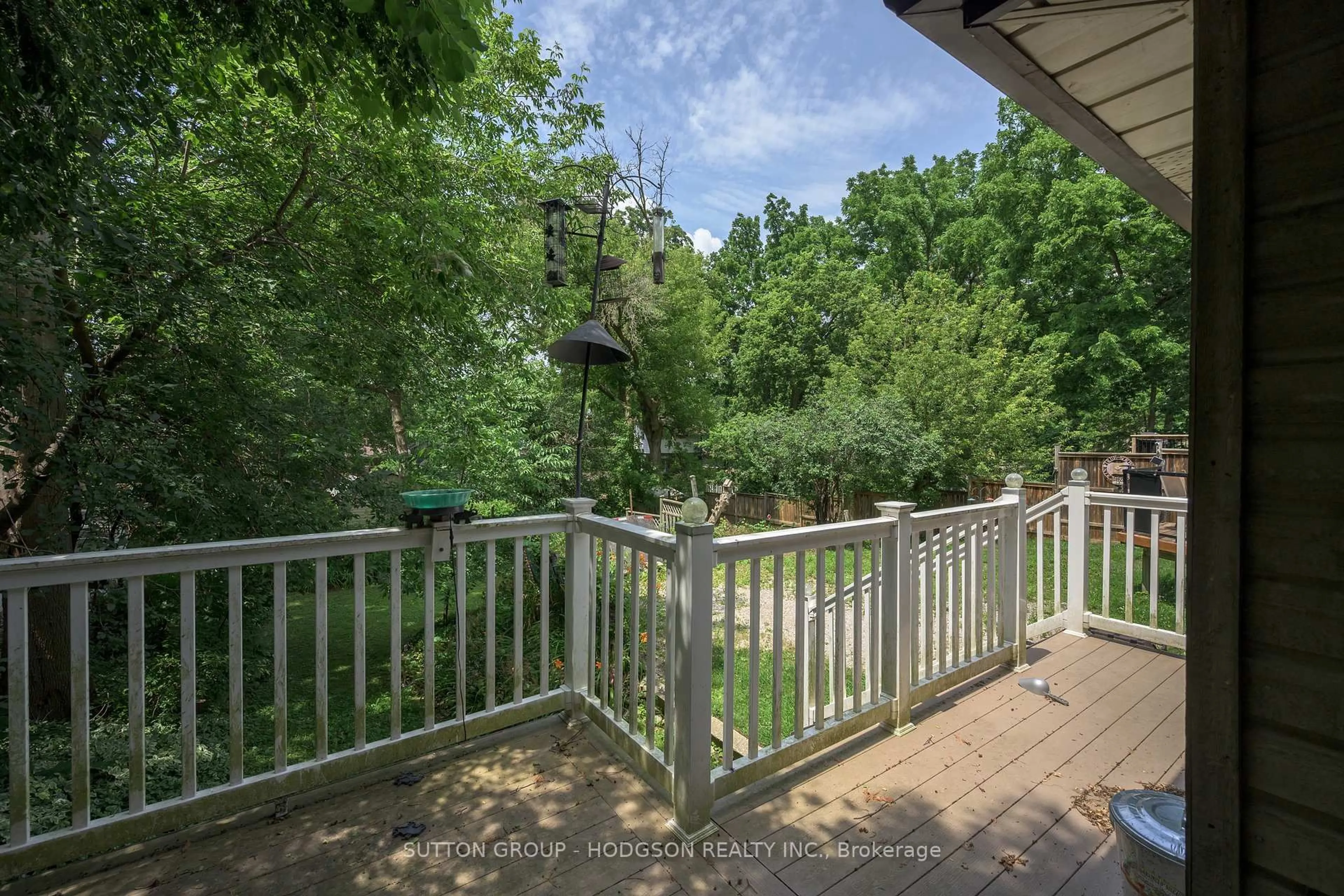 Patio, forest/trees view for 3 Johnston St, London South Ontario N6J 2R6