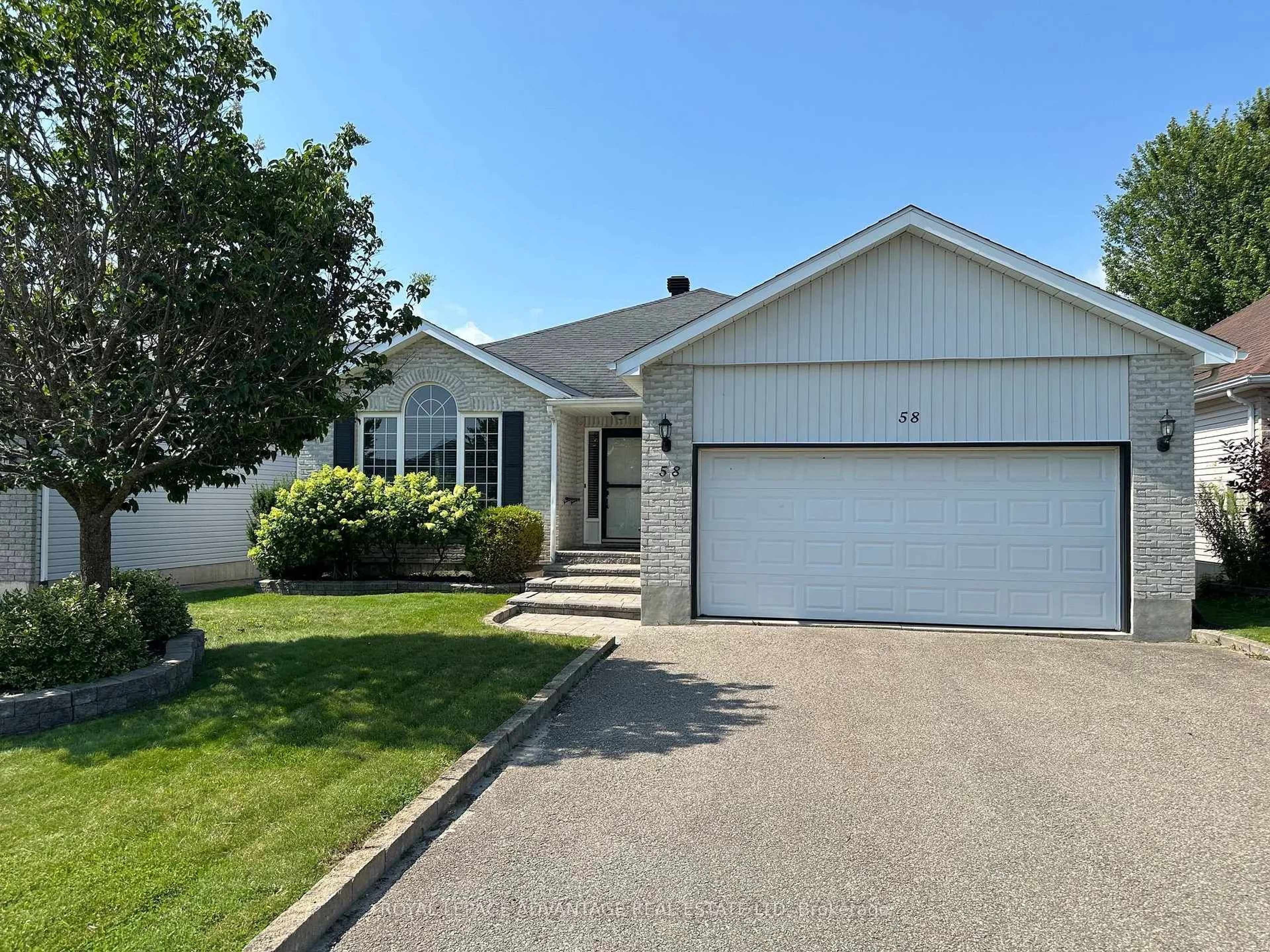 Home with vinyl exterior material, street for 58 Decaria Blvd, Perth Ontario K7H 3R3