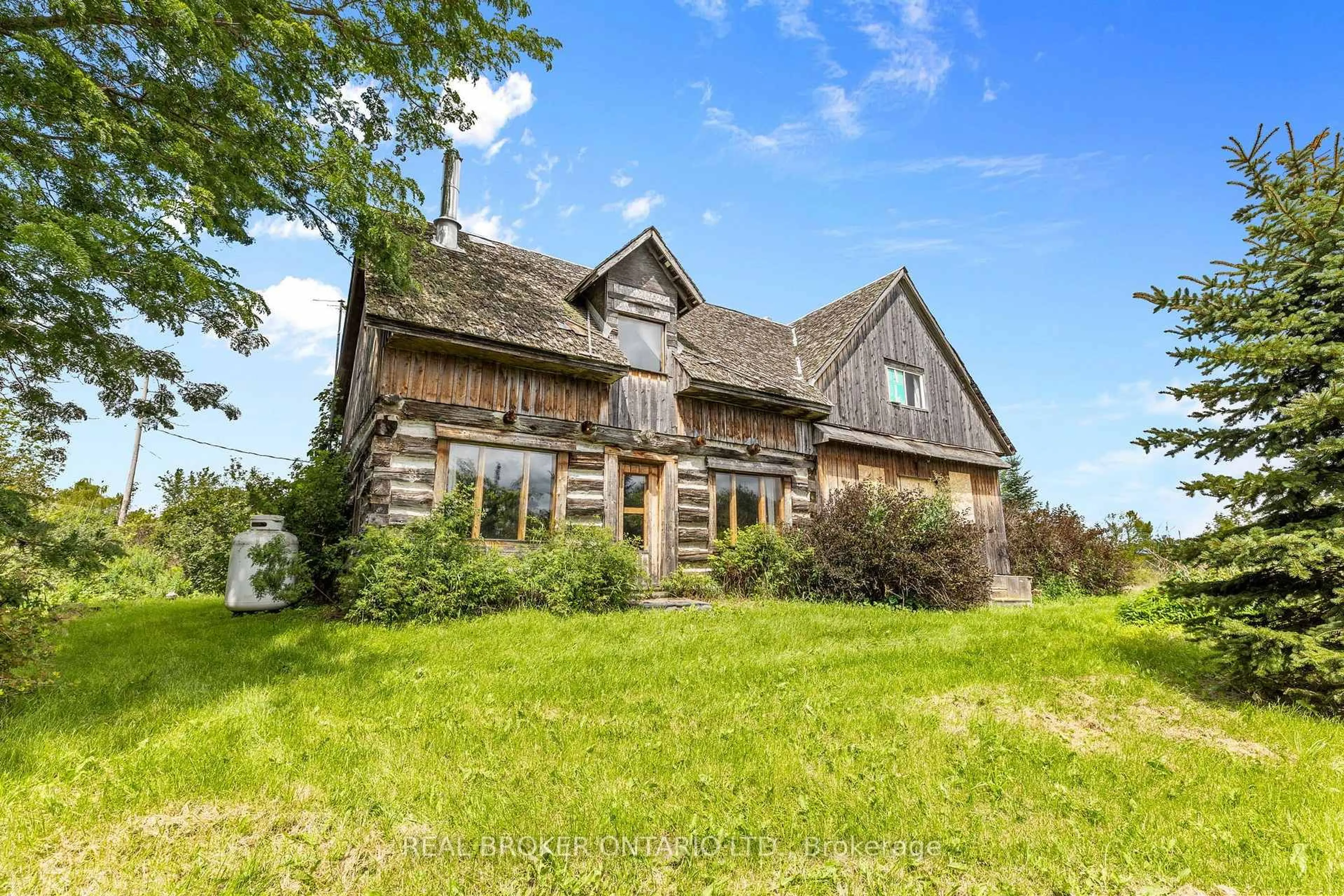 A pic from outside/outdoor area/front of a property/back of a property/a pic from drone, building for 10827 Jellyby Rd, Elizabethtown-Kitley Ontario K0G 1R0