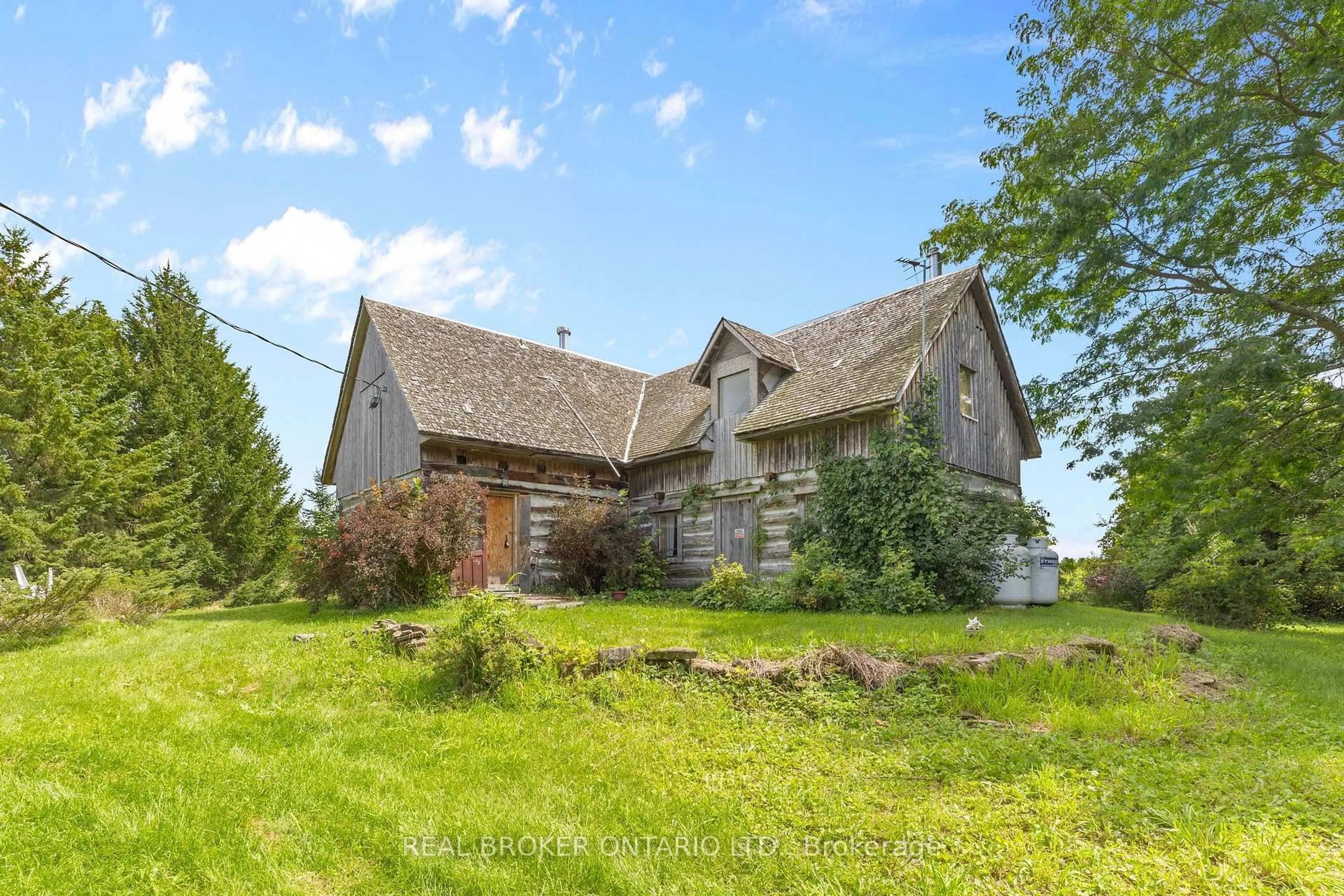 A pic from outside/outdoor area/front of a property/back of a property/a pic from drone, building for 10827 Jellyby Rd, Elizabethtown-Kitley Ontario K0G 1R0