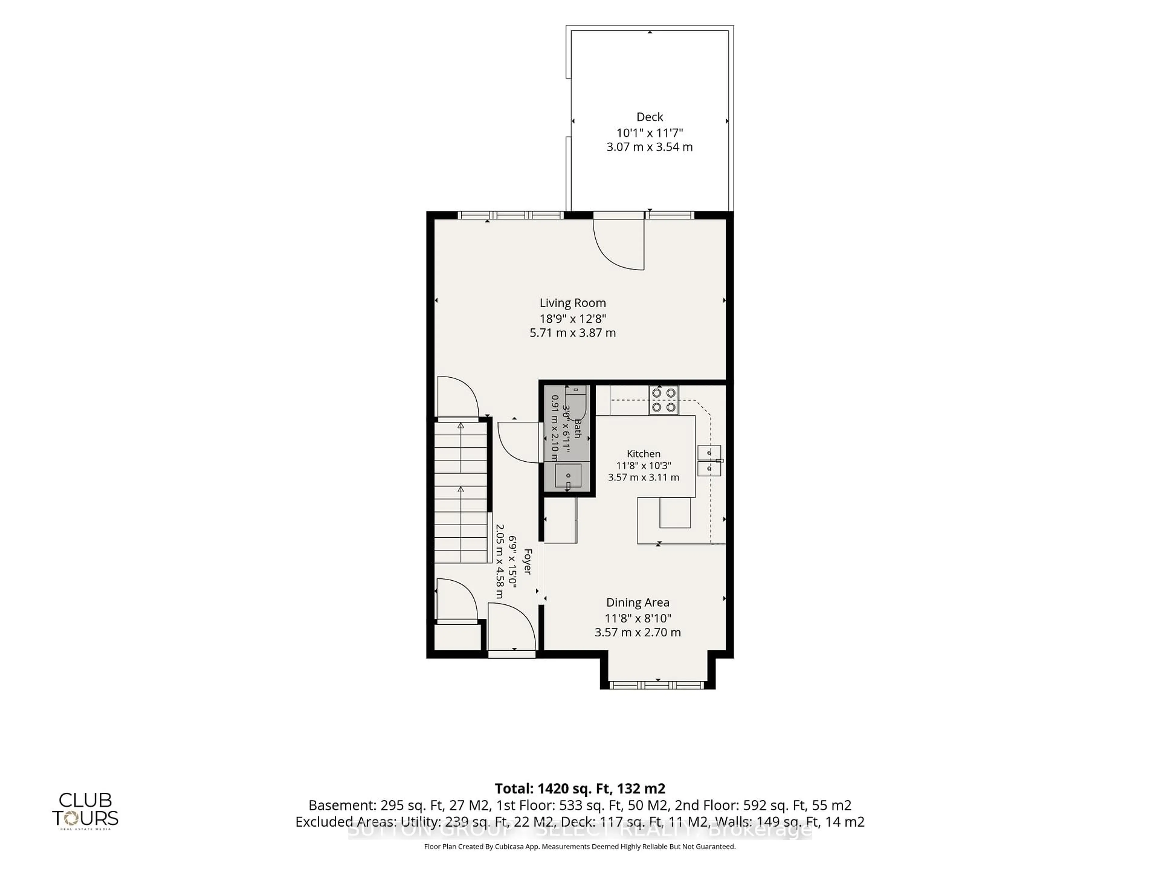 Floor plan for 1110 Meadowlark Rdge #21, London South Ontario N6M 0H4