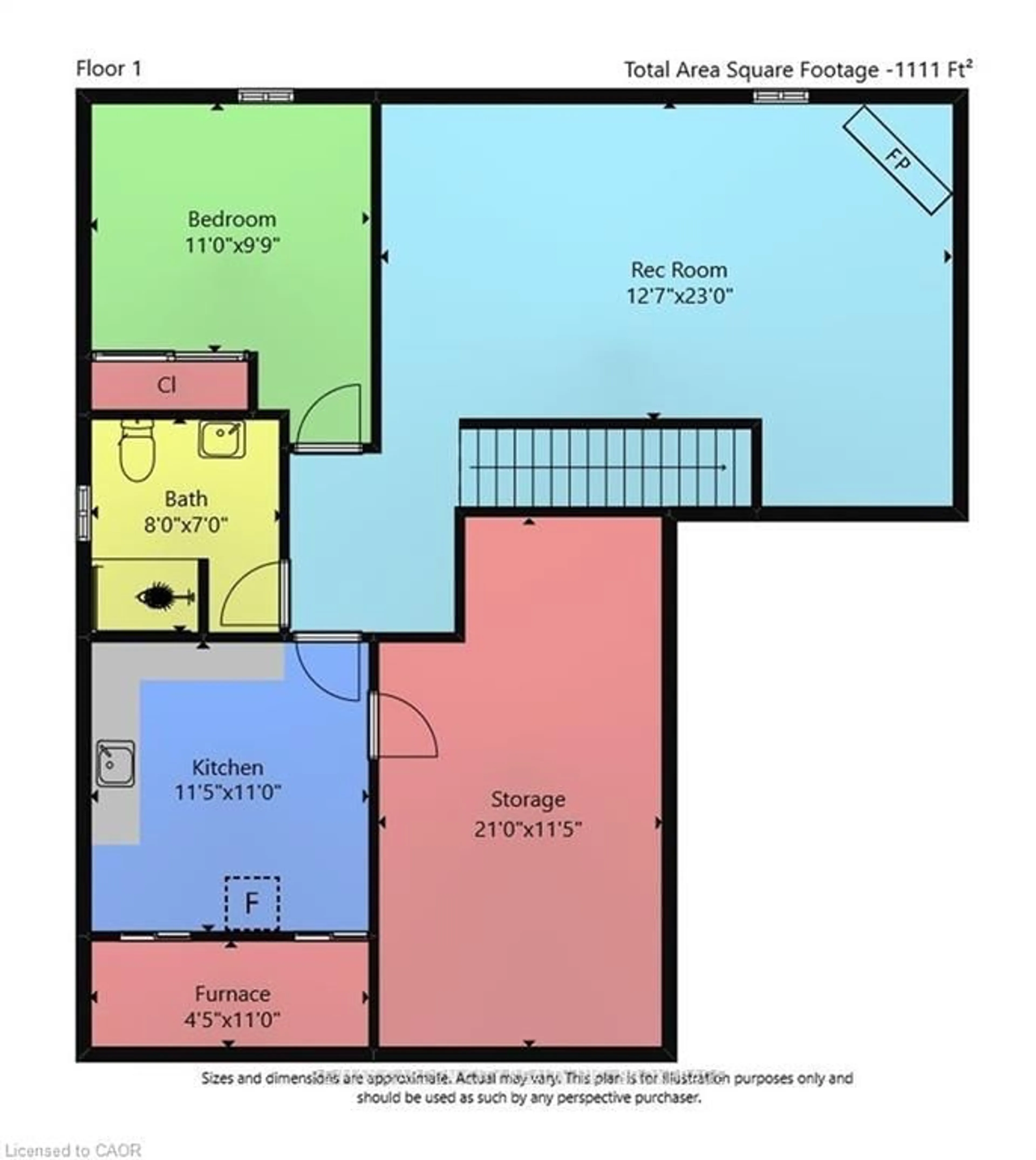 Floor plan for 11 Rochelle Cres, Fort Erie Ontario L0S 1N0
