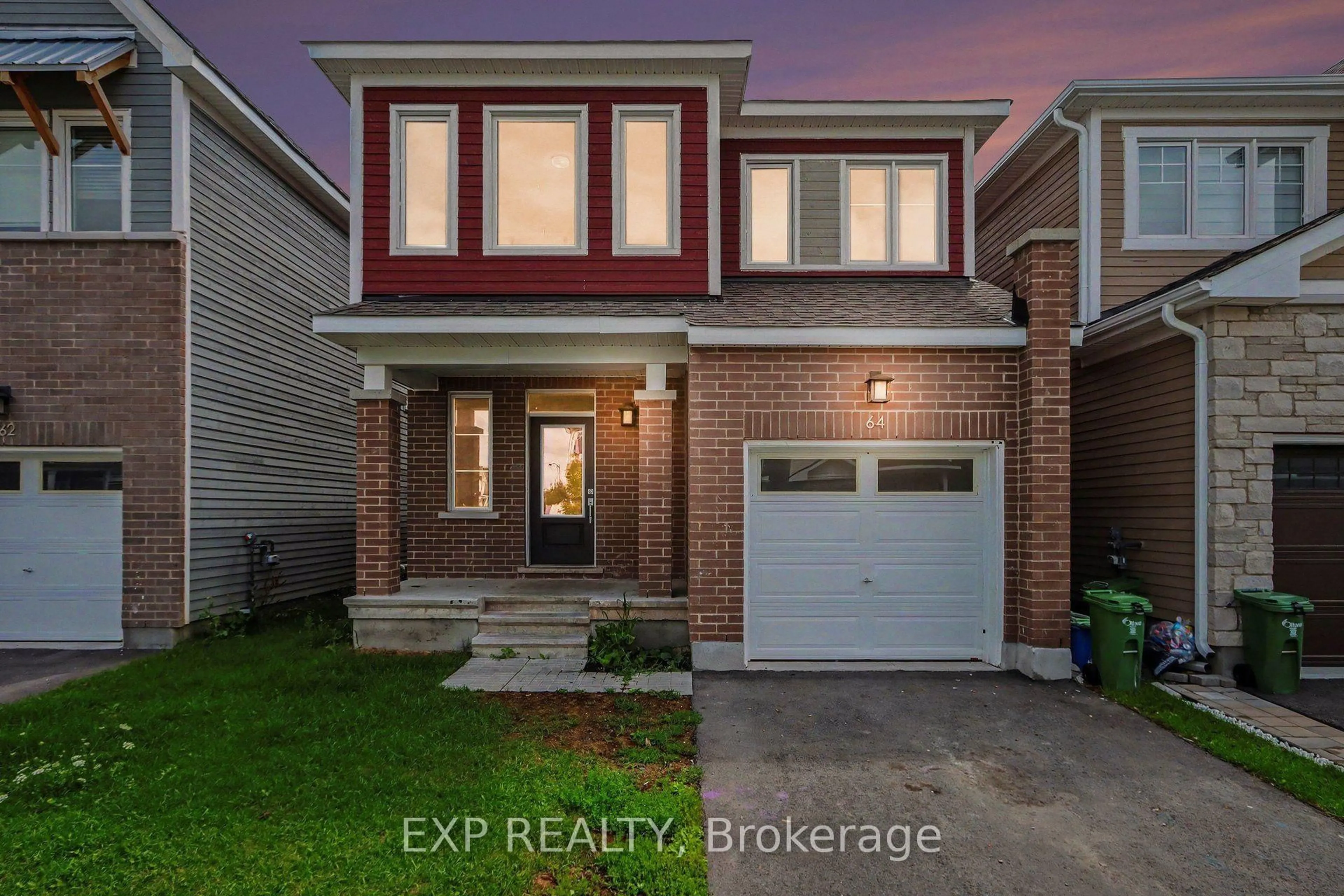 Home with brick exterior material, street for 64 Hackamore Cres, Richmond Ontario K0A 2Z0