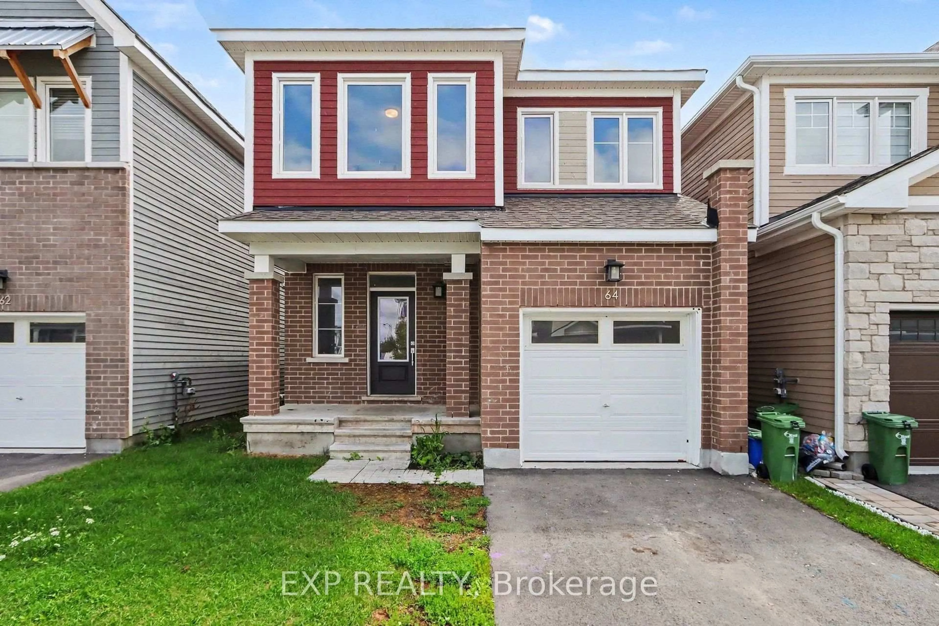 Home with brick exterior material, street for 64 Hackamore Cres, Richmond Ontario K0A 2Z0