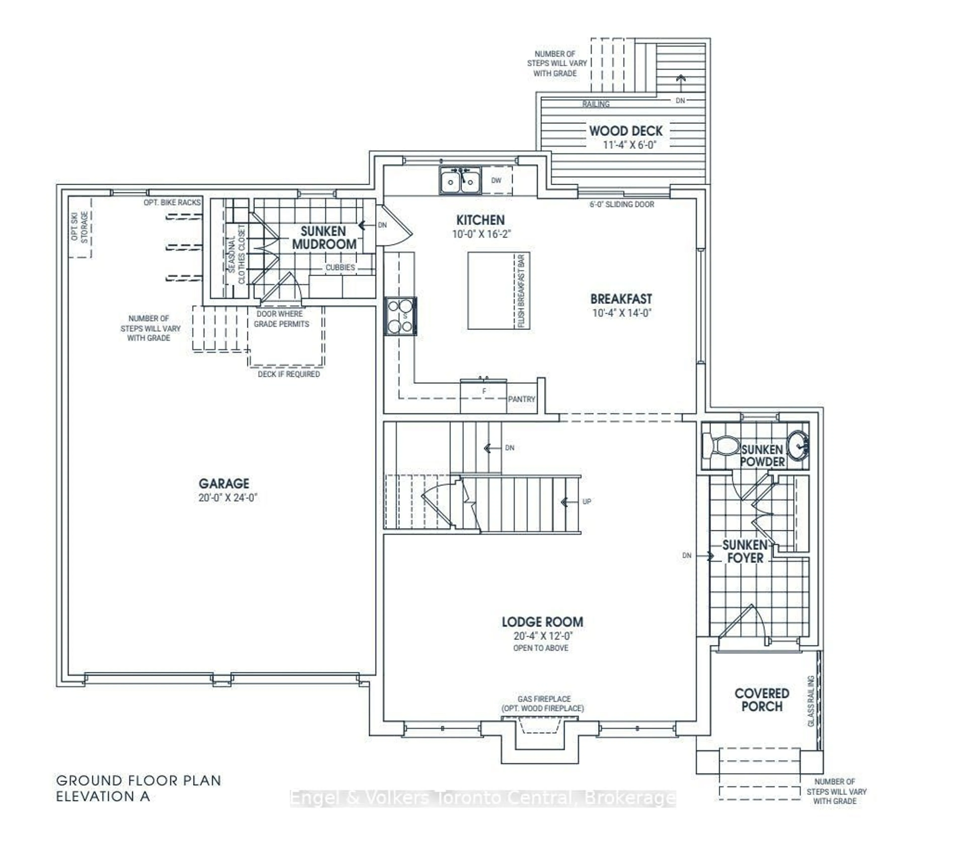 Floor plan for 160 SPRINGSIDE Cres, Blue Mountains Ontario L9Y 5L3