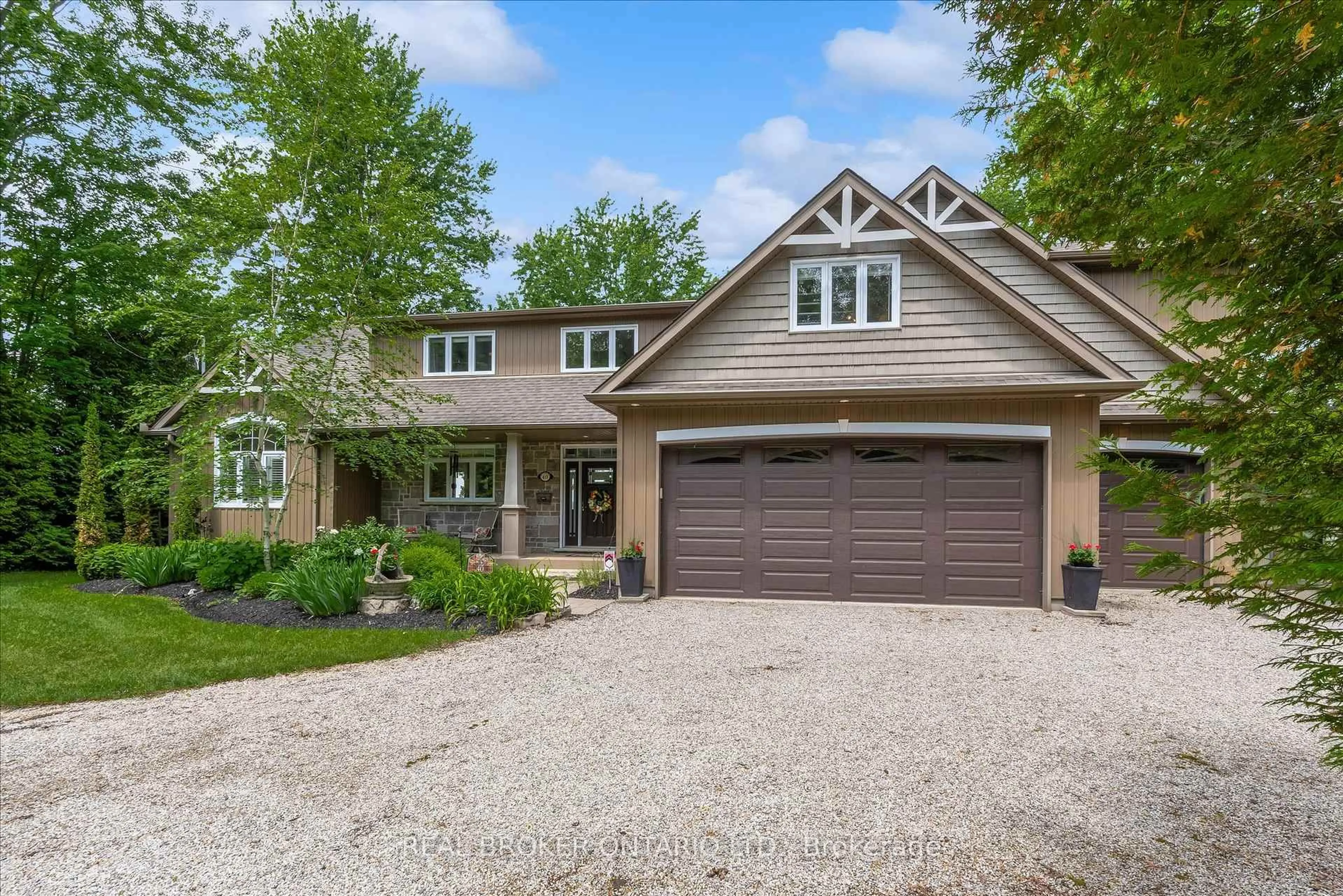 Home with brick exterior material, street for 40 Third Line Rd, Centre Wellington Ontario N1M 2W4