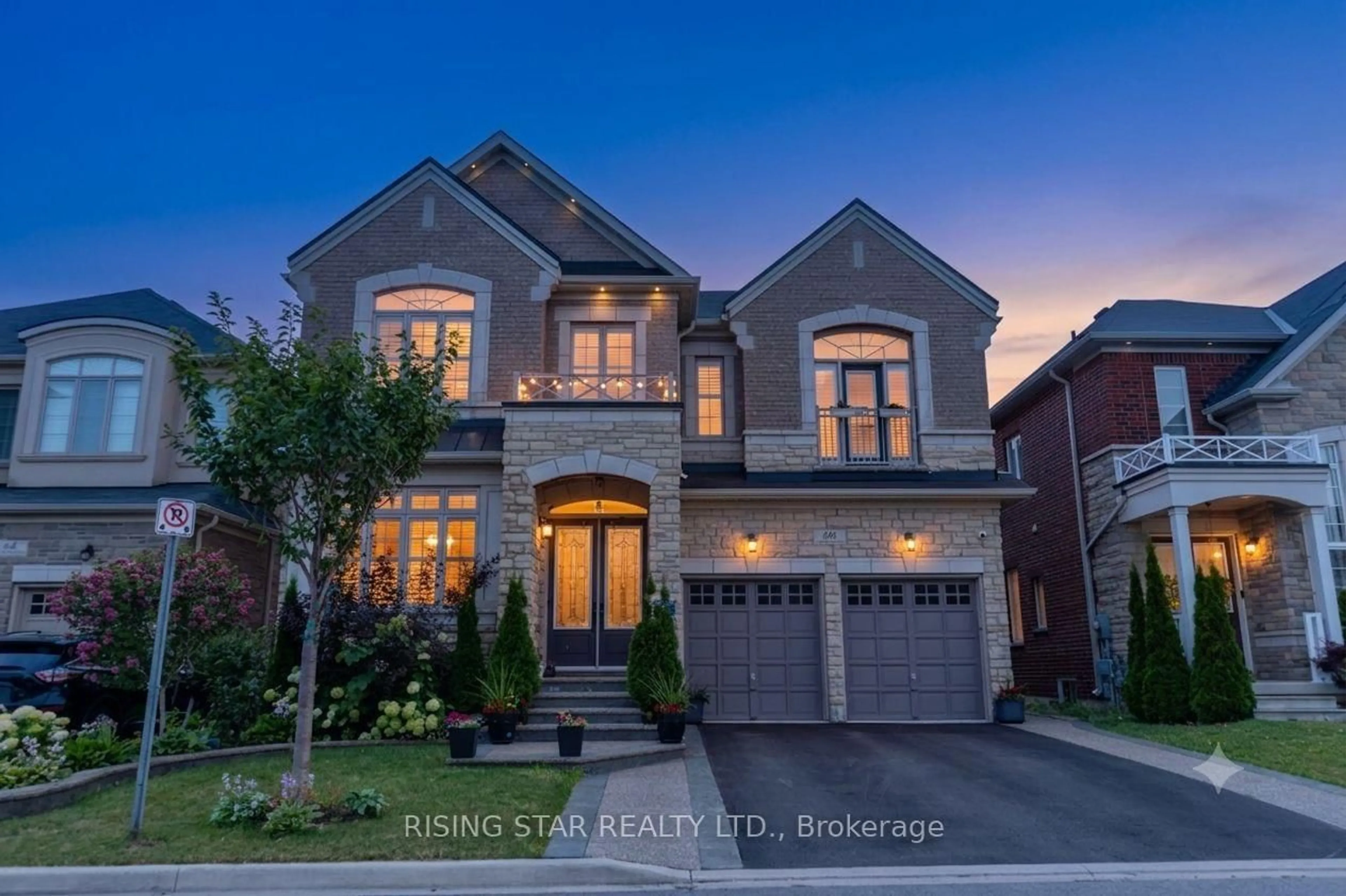 Home with brick exterior material, street for 60 Golden Hawk Dr, Hamilton Ontario L8B 1W9