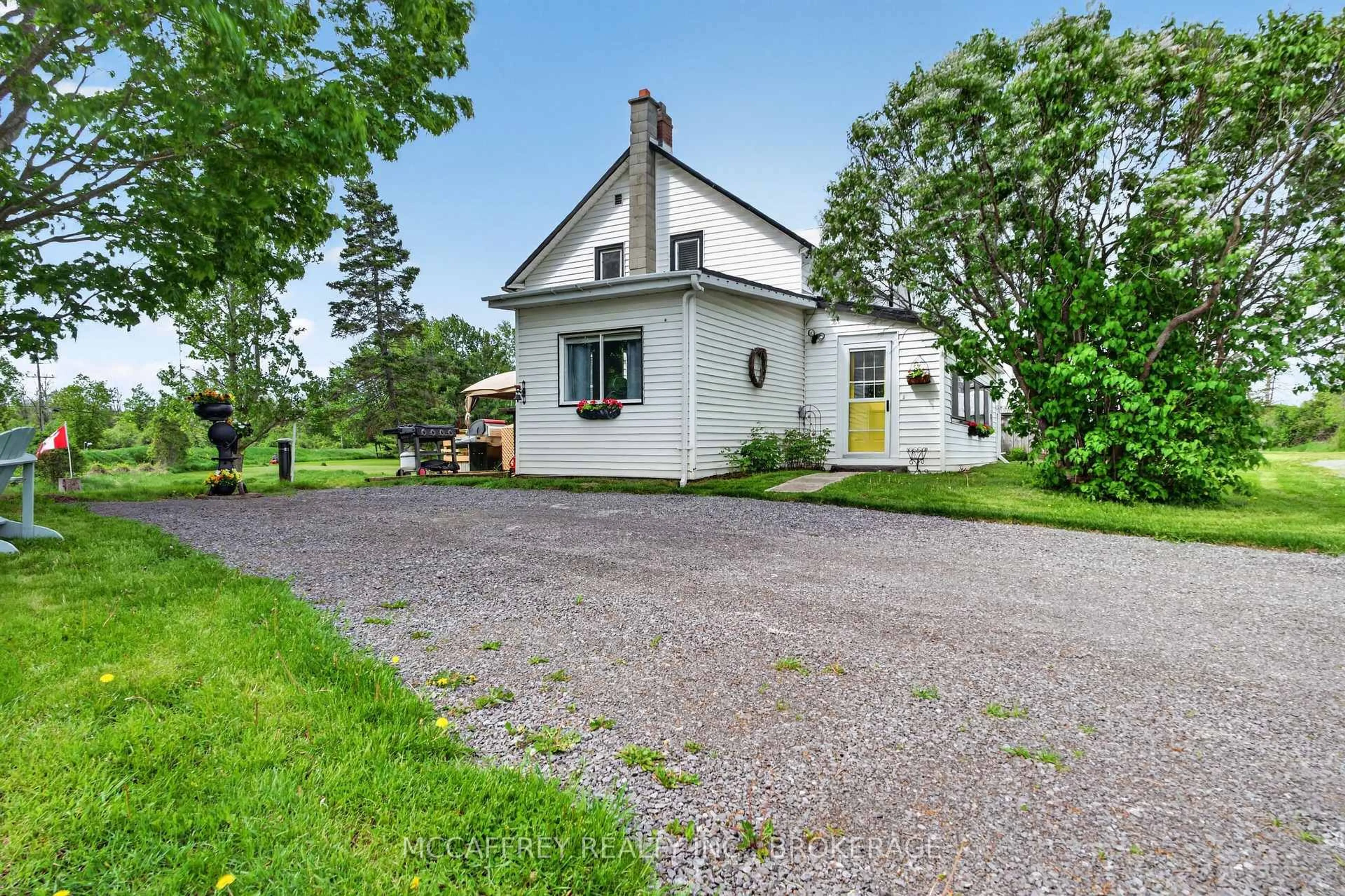 A pic from outside/outdoor area/front of a property/back of a property/a pic from drone, street for 1549 DOYLE Rd, Bath Ontario K0H 1G0