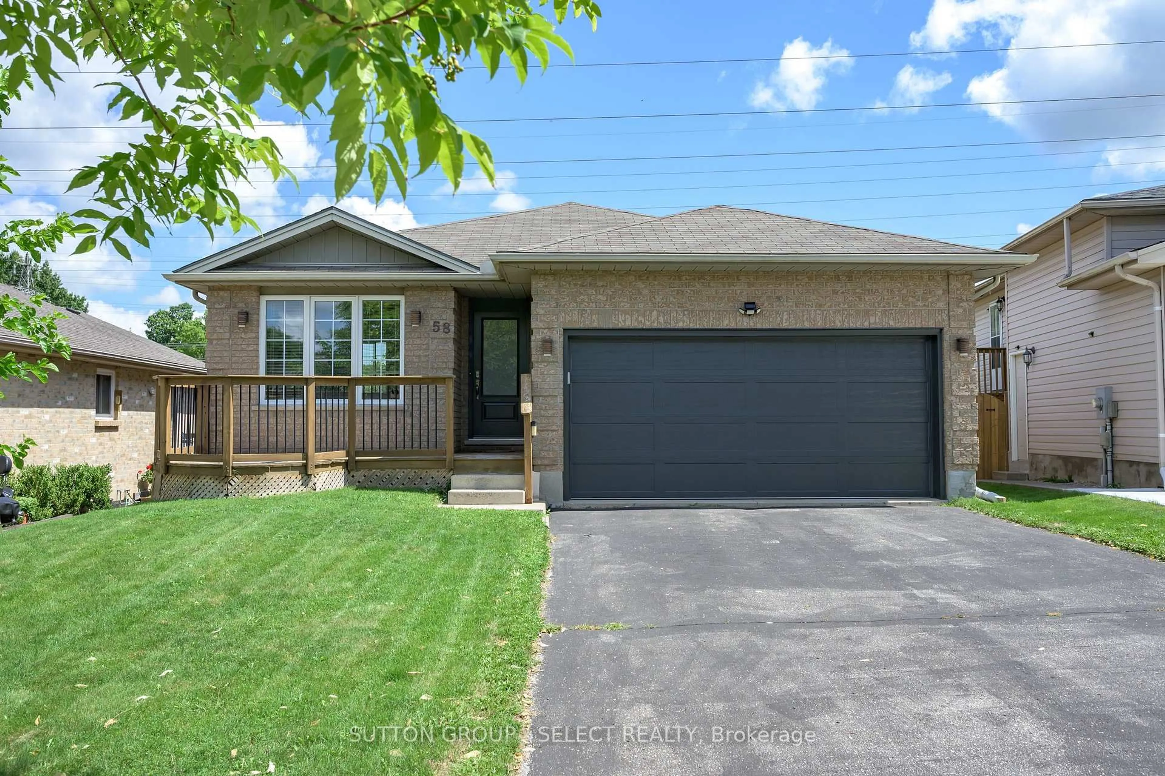 Home with brick exterior material, street for 58 Eula White Pl, London South Ontario N5Z 5C2