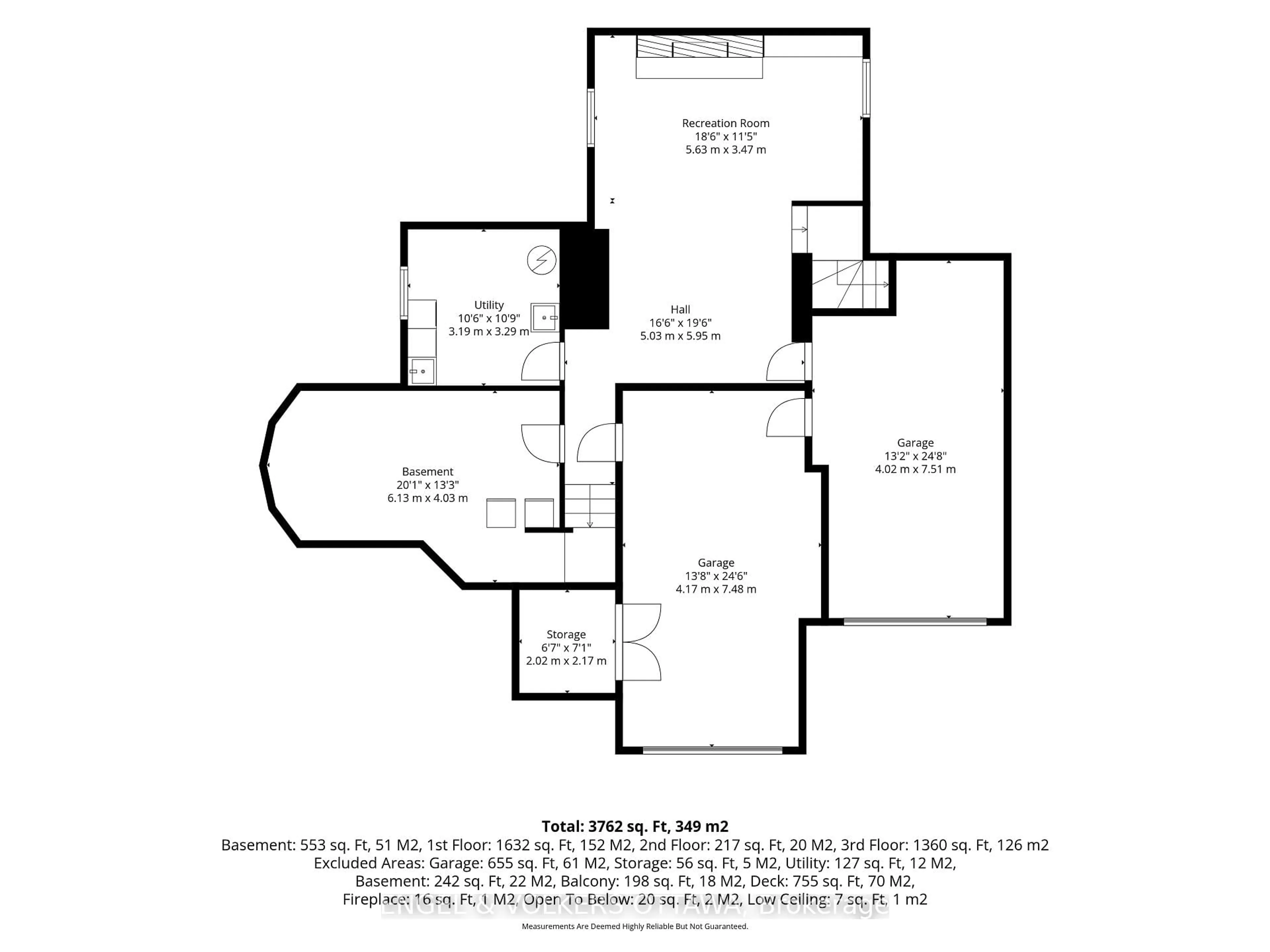Floor plan for 3486 Torbolton Ridge Rd, Ottawa Ontario K0A 3M0