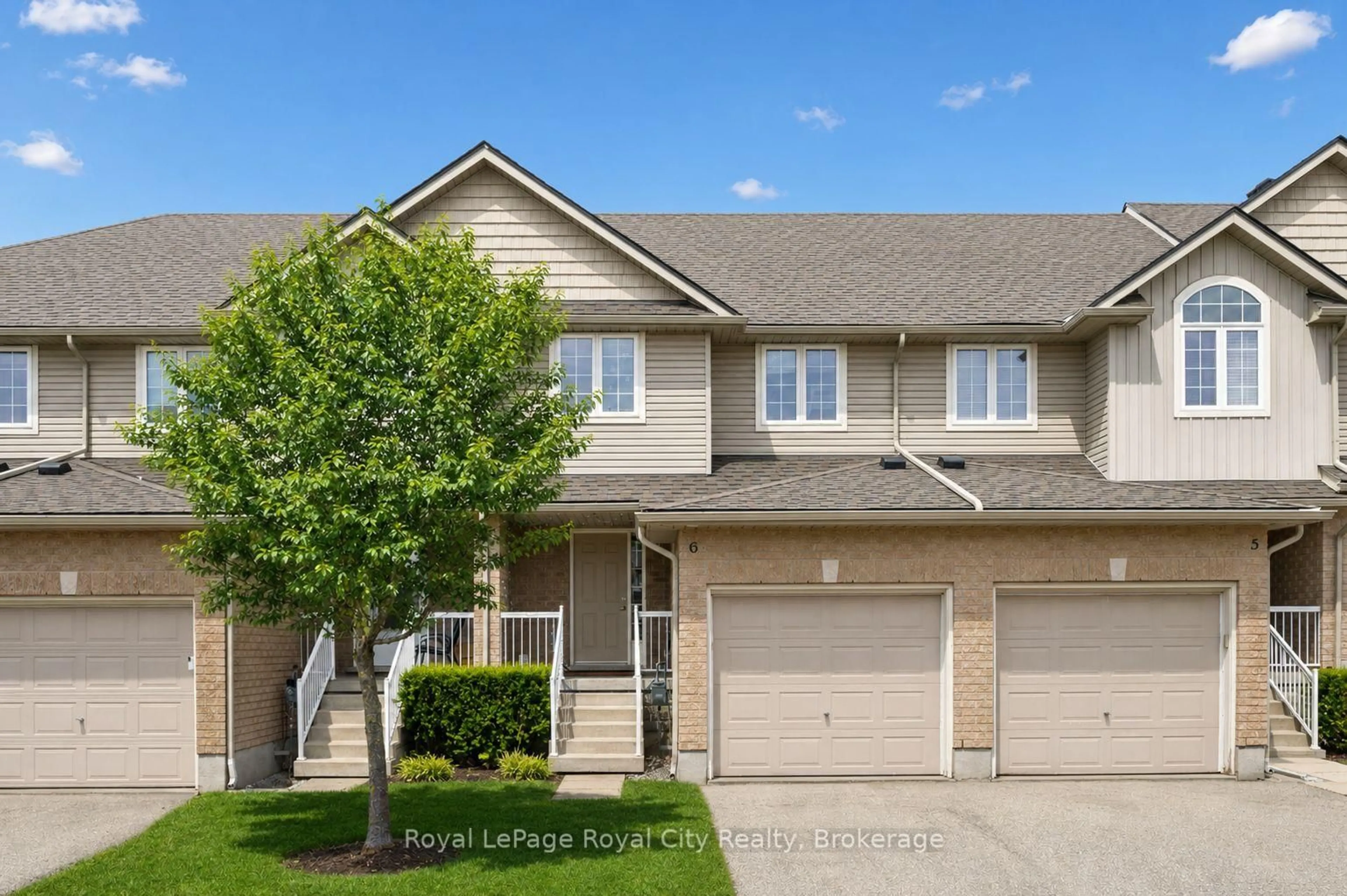 Home with vinyl exterior material, street for 361 Arkell Rd #6, Guelph Ontario N1L 1E5
