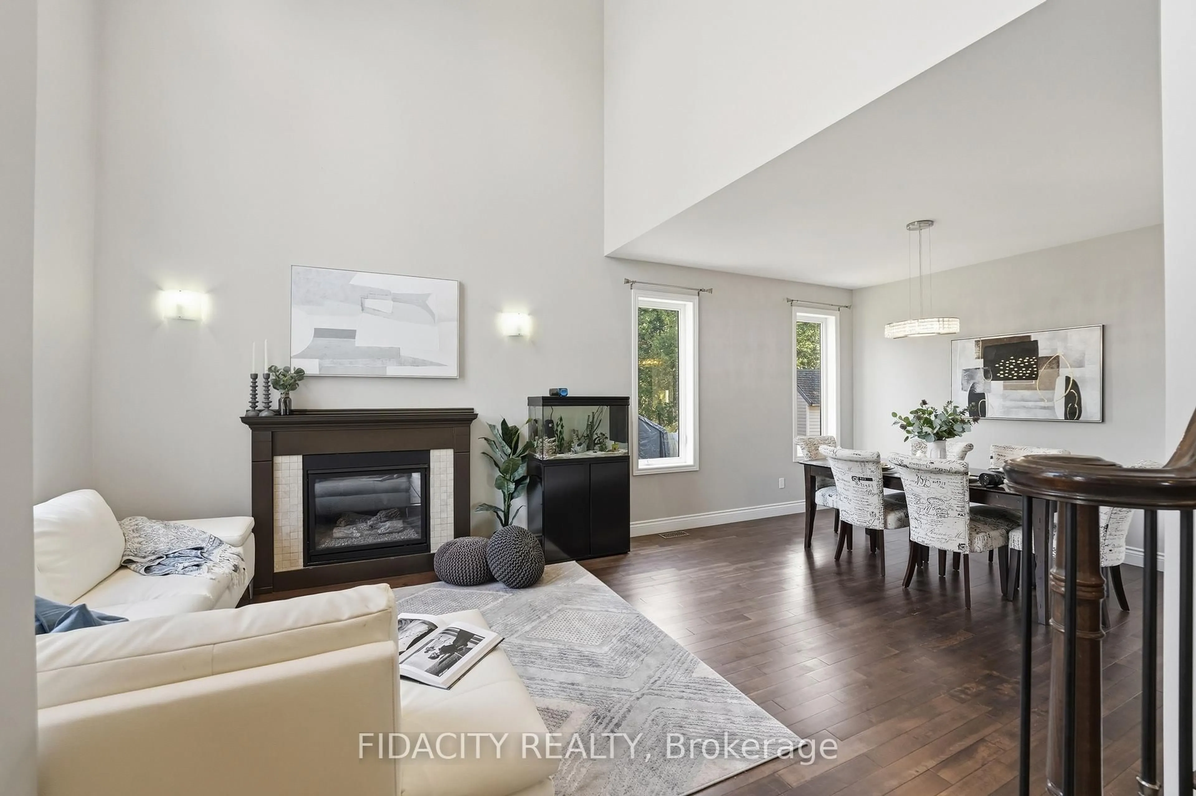 Living room with furniture, unknown for 152 Wilbert Cox Dr, Carp Ontario K0A 1L0