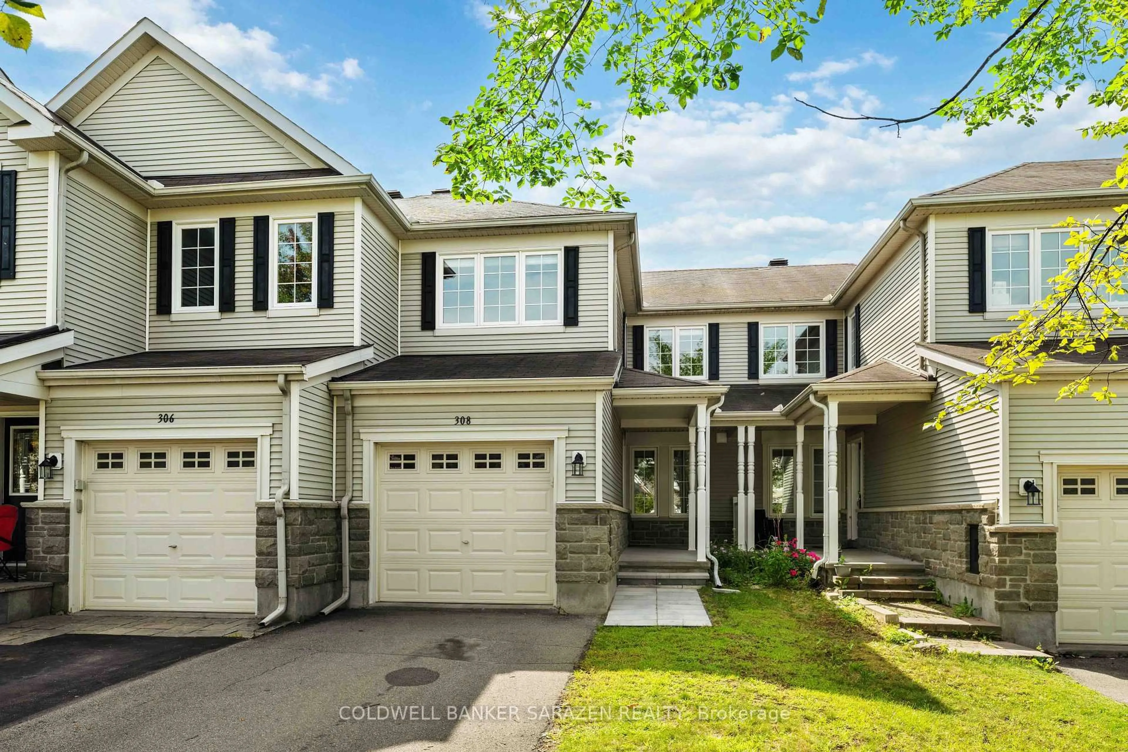 Home with vinyl exterior material, street for 308 Espin Hts, Ottawa Ontario K2J 0Y9